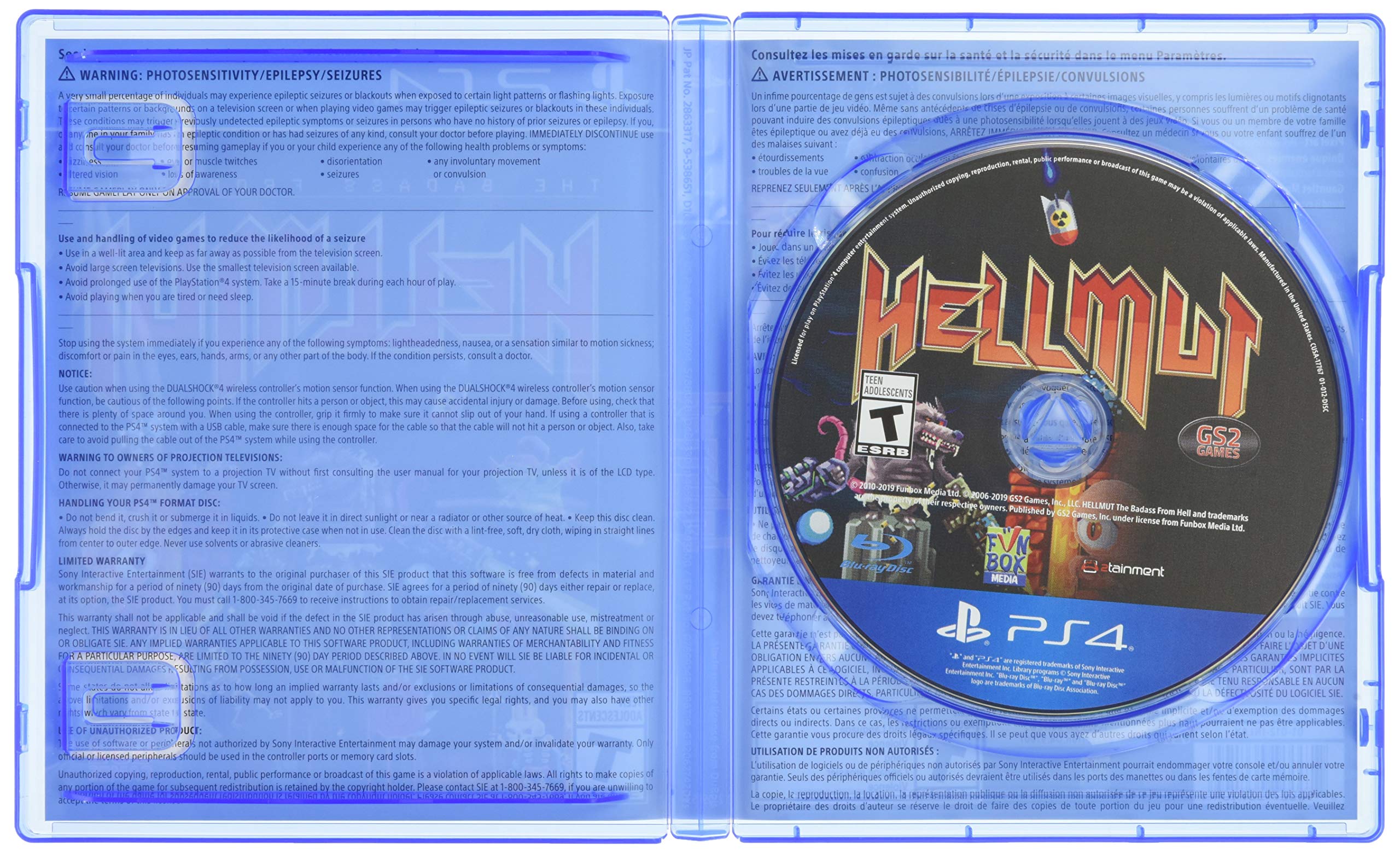 Hellmutt: Game Solutions 2 The Badass From Hell - PS4 Action Adventure Game for PlayStation 4 | Intense Combat & Dark Fantasy Storyline | Perfect for Horror Game Fans & Hardcore Gamers