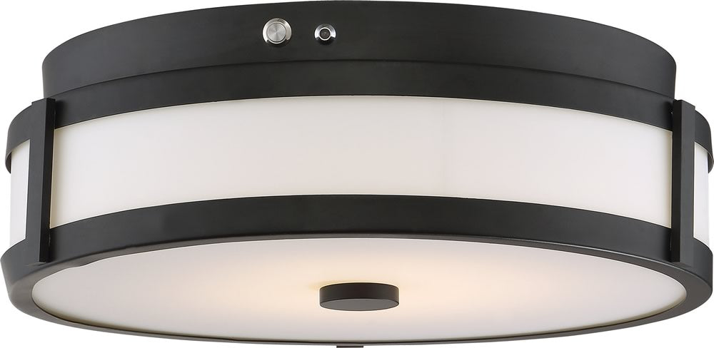 14W Single Light LED Wall Sconce in Aged Bronze Finish - Perfect for Bedroom, Hallway, and Porch Lighting