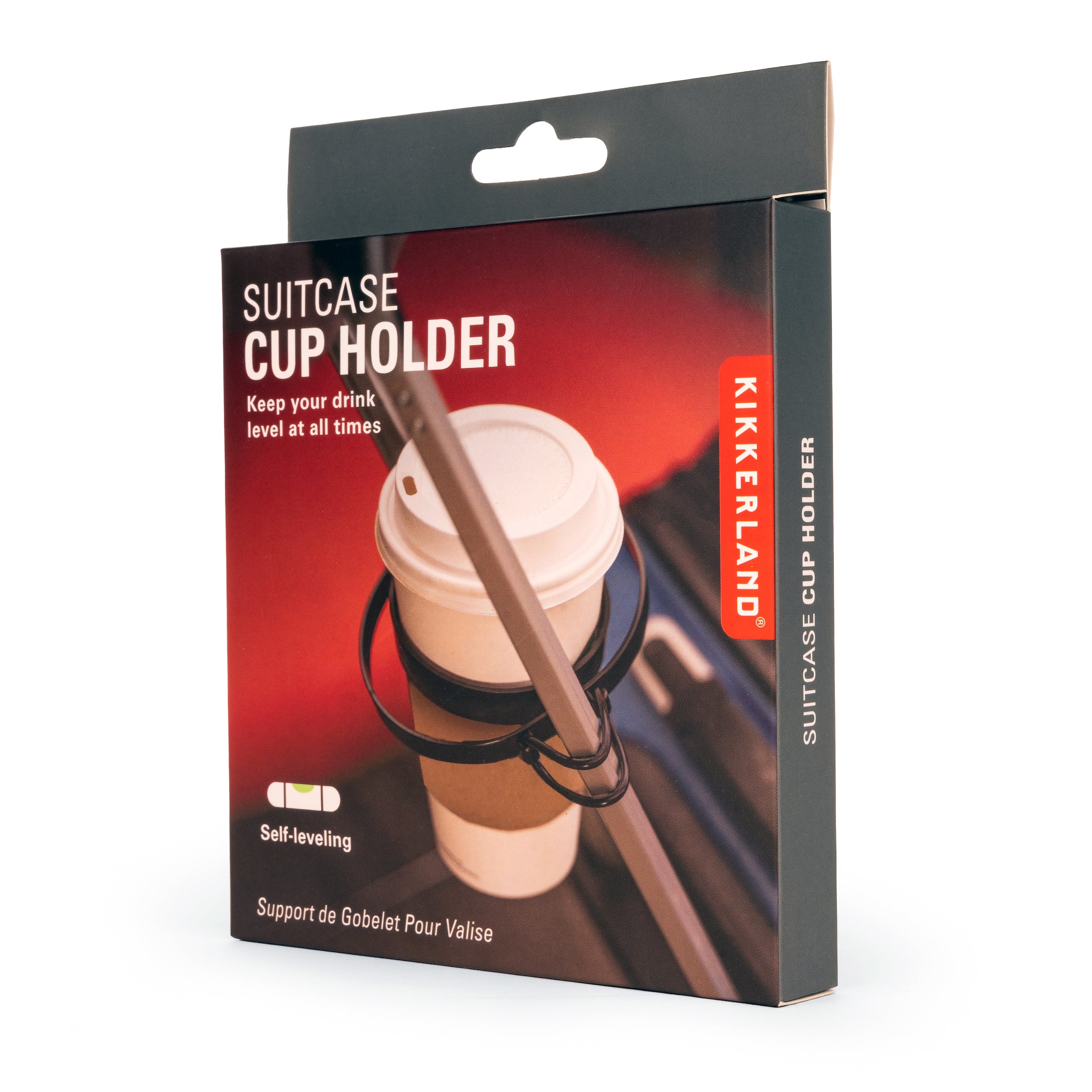 Portable Suitcase Cup Holder - Travel Mug & Drink Carrier for Luggage - Perfect for Airports, Road Trips & Commuting