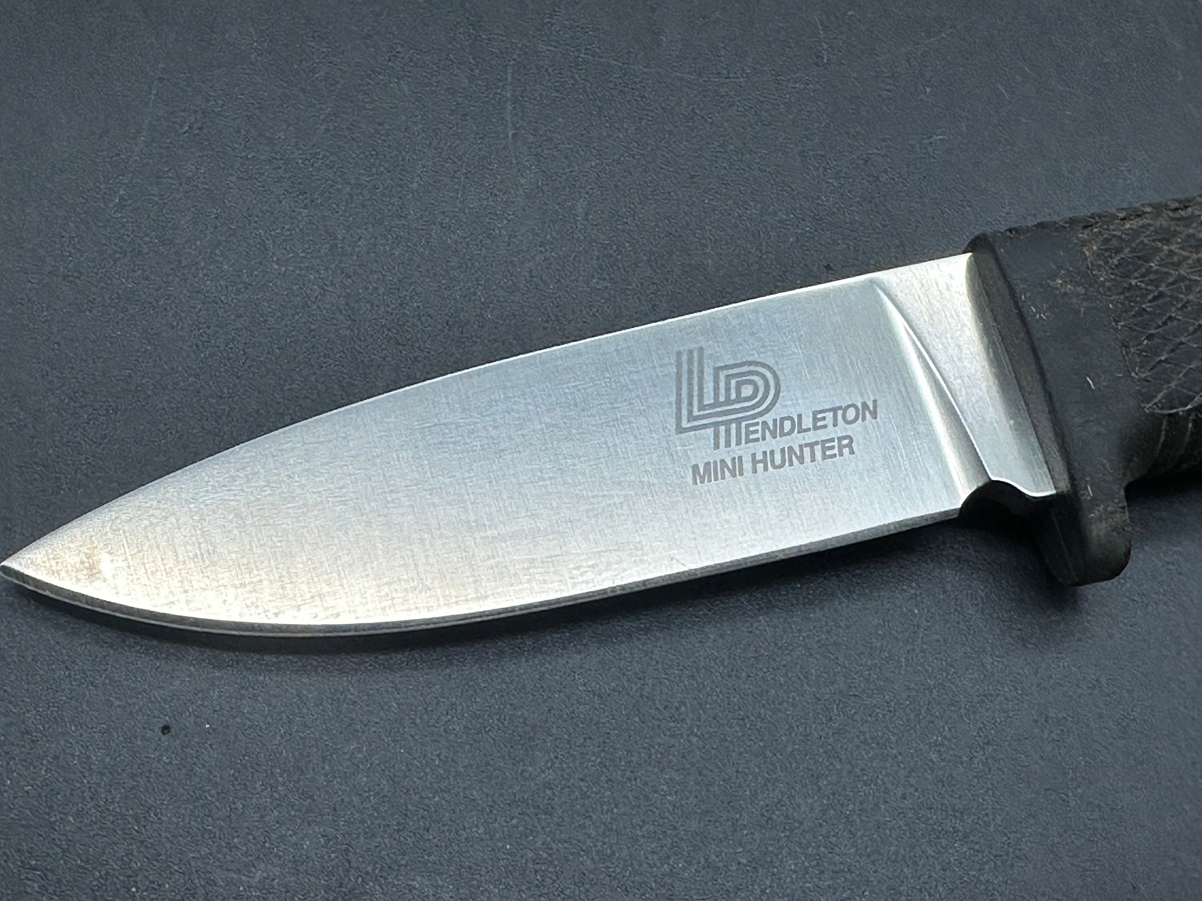 Cold Steel Pendleton Mini Hunter Fixed Blade Knife - 3.5