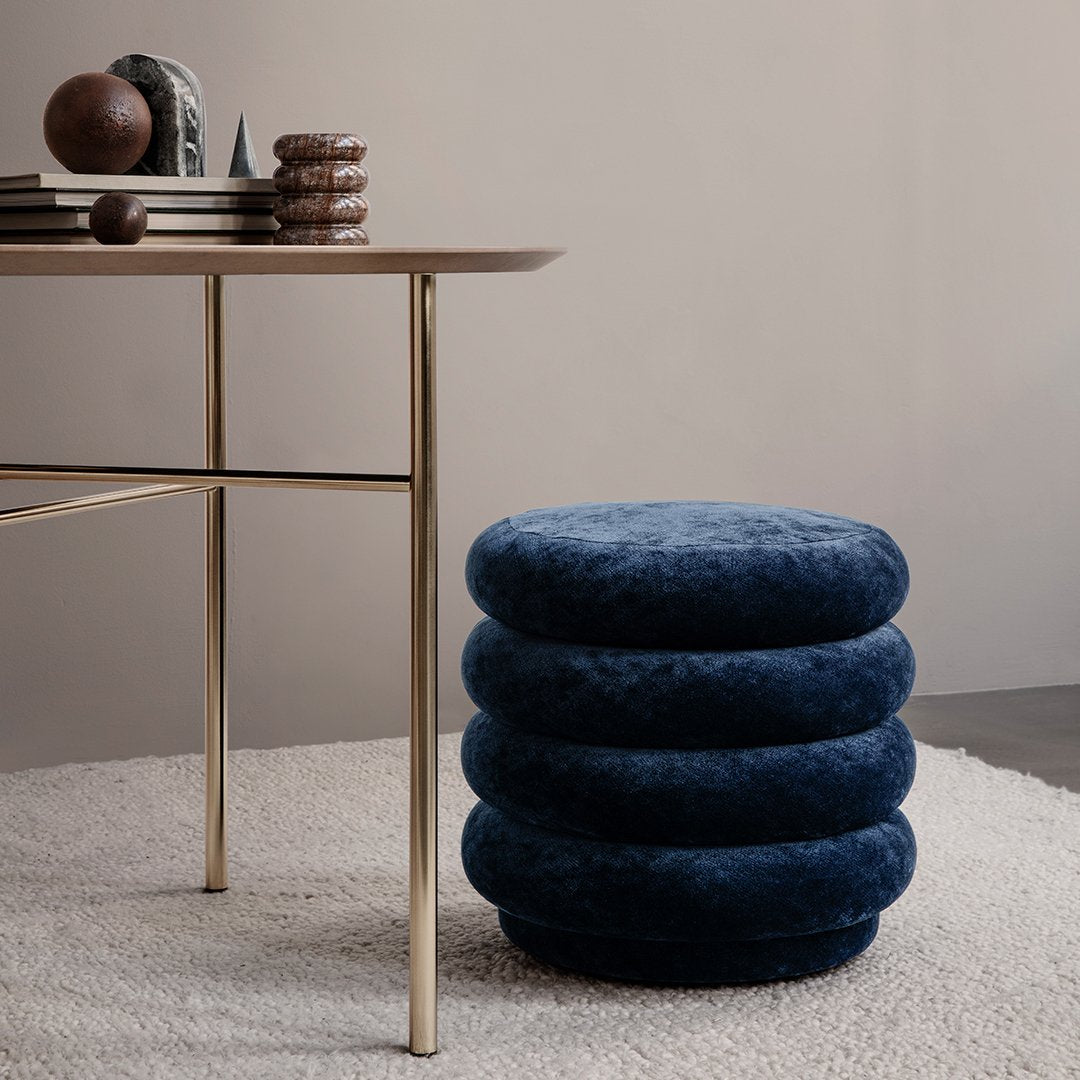 Ferm Living Ease Loop Rug - Modern Scandinavian Wool Area Rug for Living Room, Bedroom & Nursery | Soft & Durable Home Decor