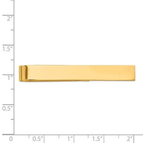 14K Yellow Gold Money Clip for Men - Elegant Luxury Cash Holder for Wallets, Bills & Credit Cards - Perfect Gift for Weddings, Graduations & Business Professionals