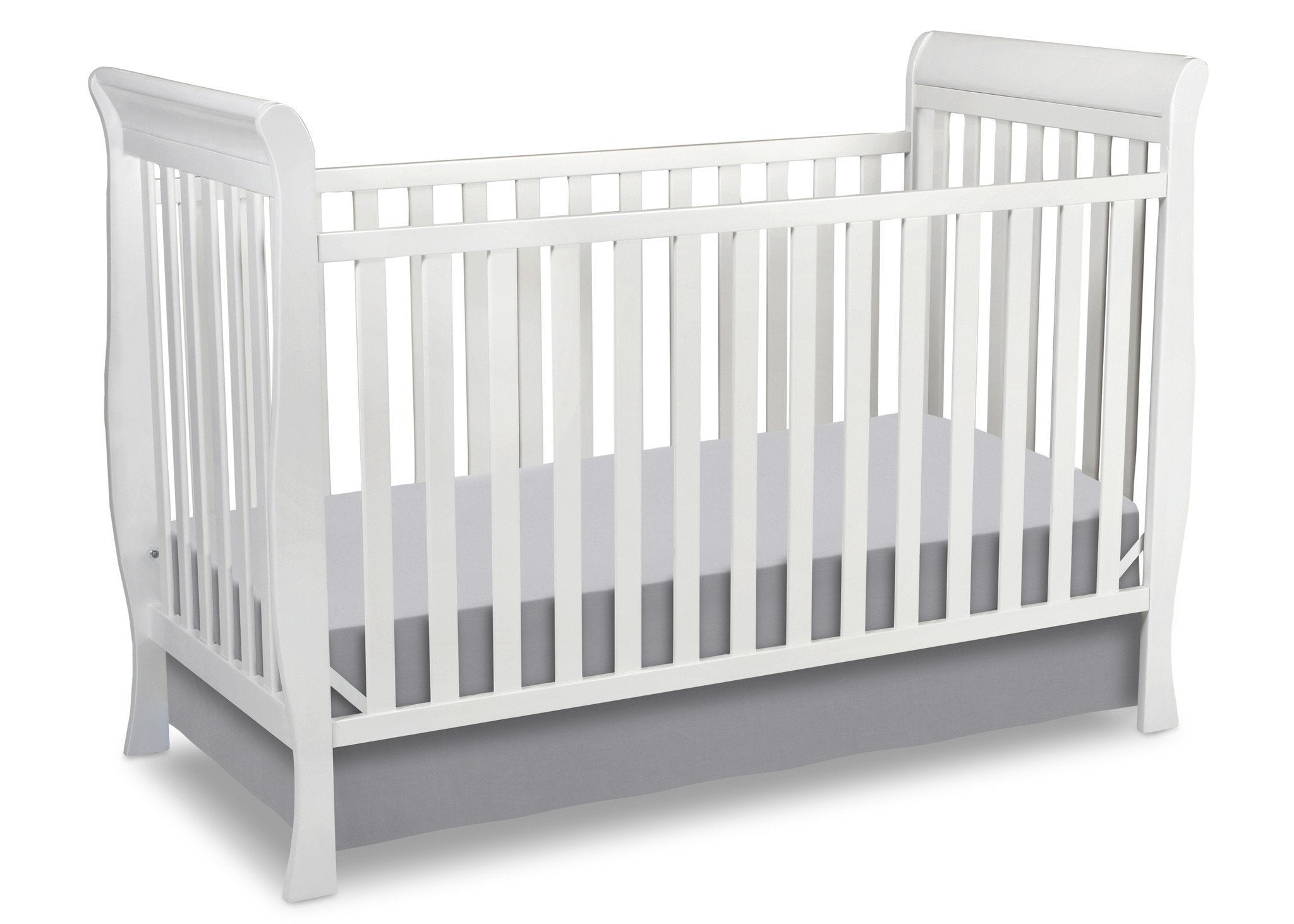 Charleston/Glenwood 3-in-1 Convertible Baby Crib - Toddler Bed & Daybed - Nursery Furniture for Boys & Girls - Perfect for Small Spaces & Modern Nurseries