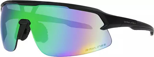 Rawlings RY 2101 Youth Baseball Sunglasses - UV Protection Sports Shades for Kids Outdoor Activities, Baseball, Soccer & Cycling