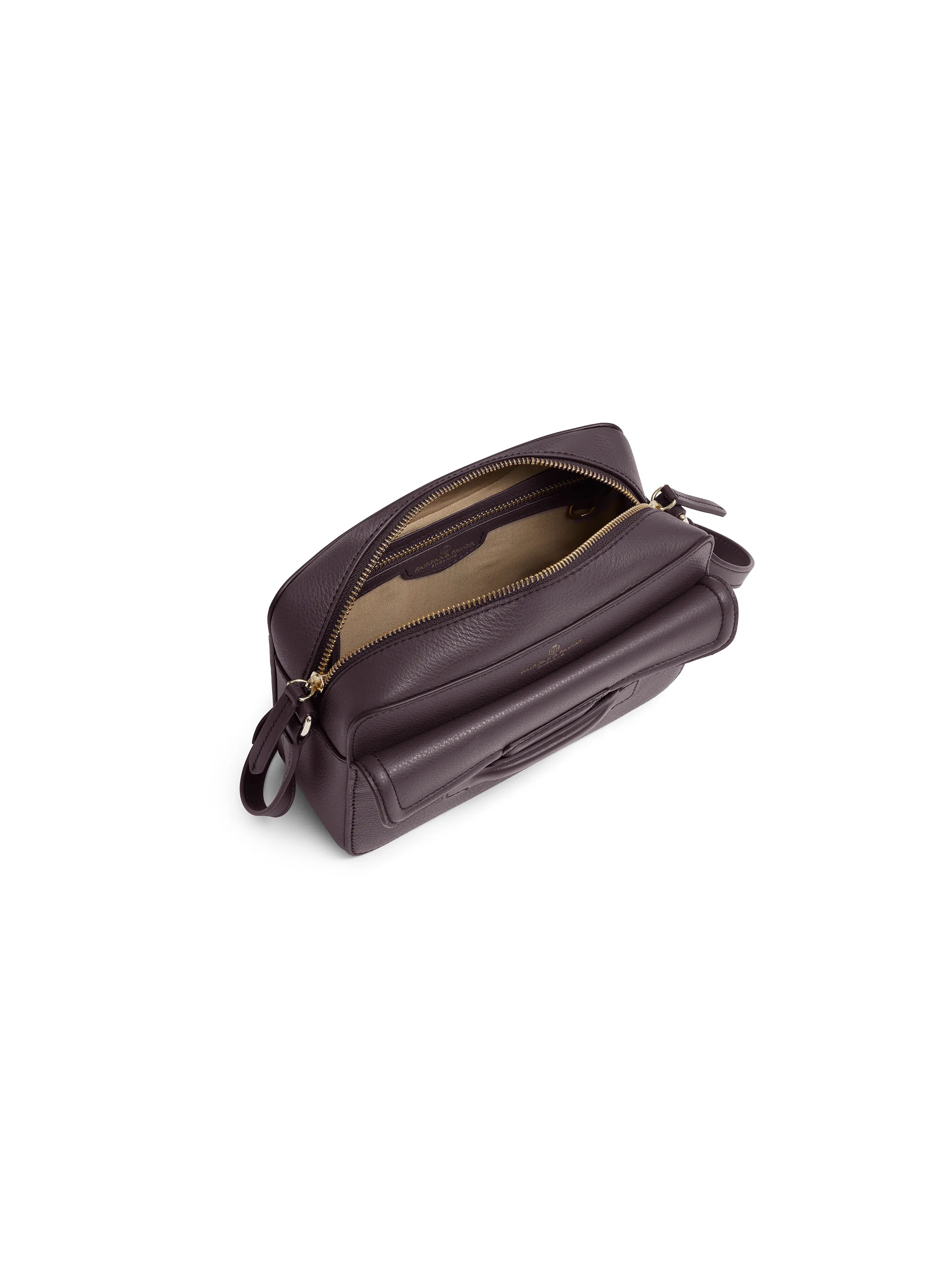 Massingham Cross Body Bag - Genuine Chocolate Brown Leather Handbag for Women - Perfect for Everyday Use, Travel & Shopping