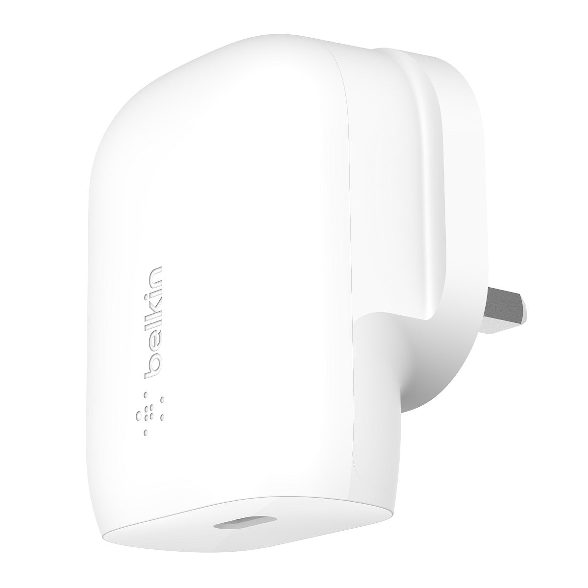 Belkin Boost↑Charge™ USB-C PD 3.0 PPS 30W Fast Wall Charger - Compact Home & Travel Charger for iPhone 15/14/13, Samsung Galaxy, iPad, MacBook & More - Perfect for Home, Office & On-the-Go Charging