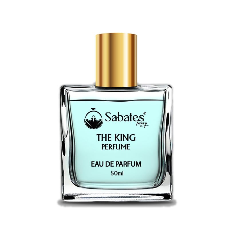 Premium Men's Cologne - The King Perfume for Men | Long Lasting Luxury Fragrance with Fresh & Powerful Scent (50ml/1.7oz) | Perfect for Date Night, Office Wear & Special Occasions