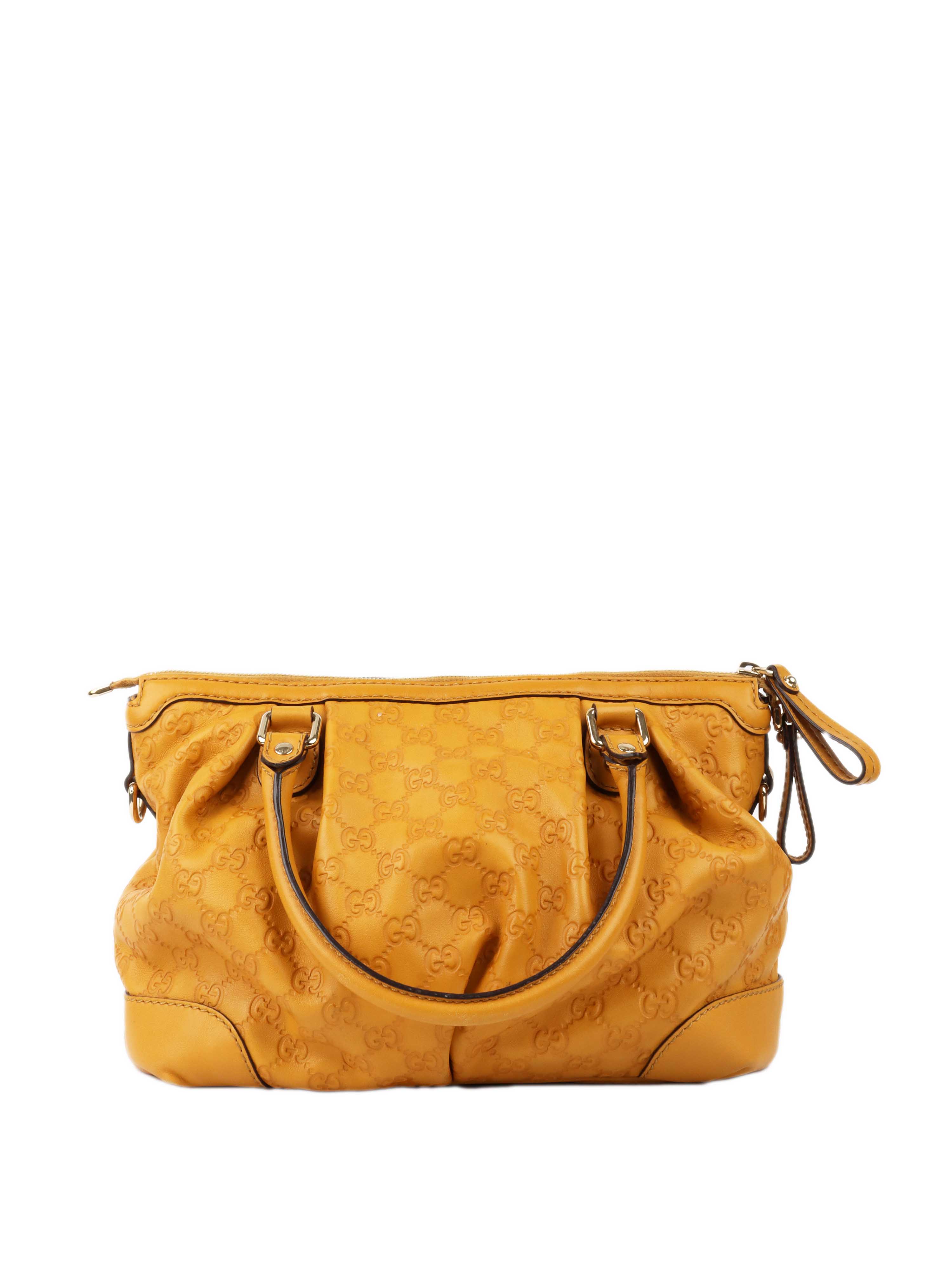 Gucci Mustard Boston Bag - Luxury Crossbody Handbag for Women, Fashionable Leather Shoulder Purse - Perfect for Work, Travel & Everyday Use
