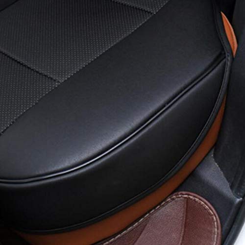 1 Pack Adjustable (124-140cm) Universal Car Back Seat Cover Protector - Fits Most Vehicles (90% Cars) - Rear Seat Bottom Only - Durable & Waterproof - Black - Perfect for Pets, Kids & Travel Protection