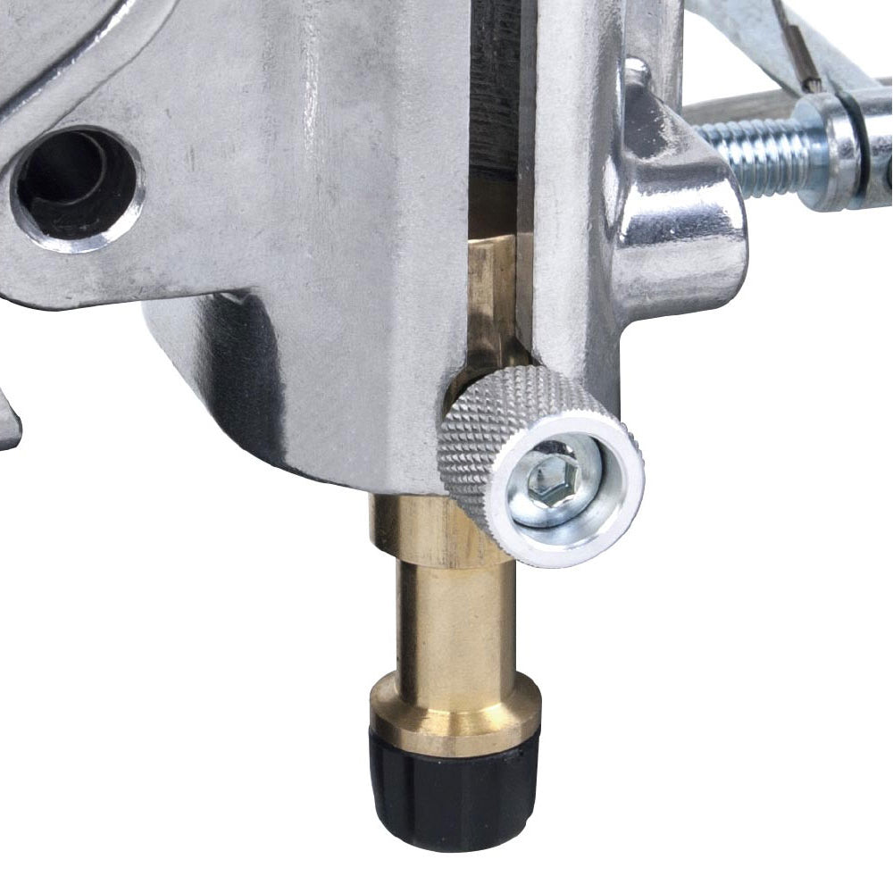 KCP 844B Black Aluminum TV Coupler Barrel Clamp - Heavy Duty TV Mount Bracket for Flat Screen TVs - Perfect for Home Theater, Office & Commercial Installations