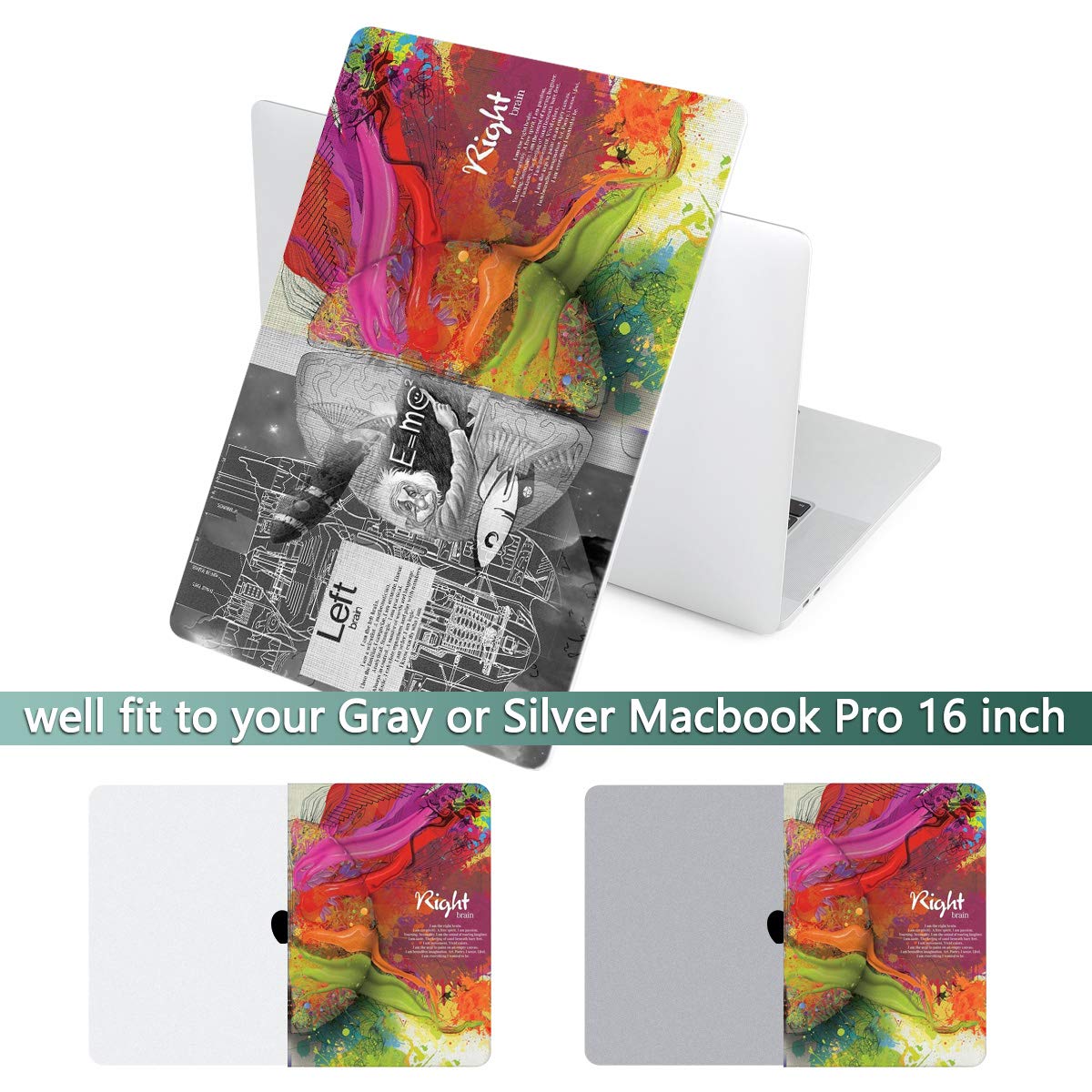 DONGKE Hard Plastic Protective Case Cover for MacBook Pro 16 inch (2019-2020 Model A2141) - Compatible with Retina Display & Touch Bar | Slim Shell for MacBook Pro 16