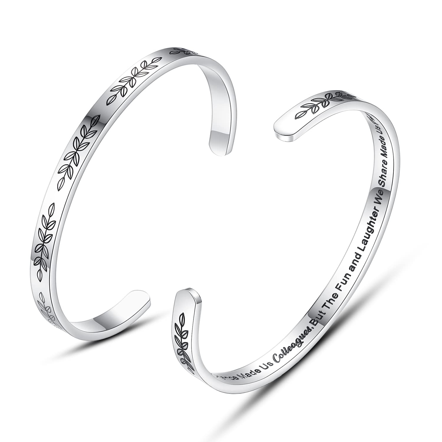 Personalized Cuff Bracelets for Women & Teens - Best Friend, Sister, Mom, Daughter, Granddaughter, Cousin - Birthday, Mother's Day, Christmas, Easter Gift Jewelry - Perfect for Everyday Wear, Parties & Special Occasions