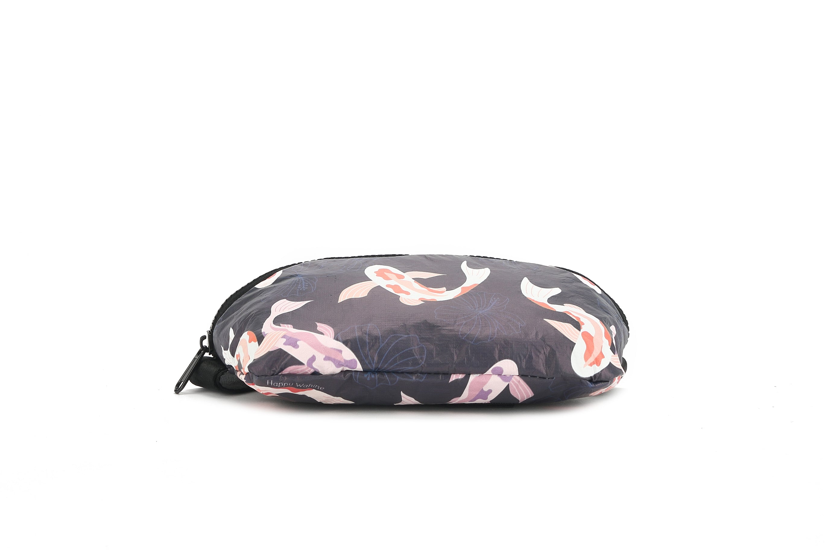 Waterproof Fanny Pack for Women & Men - Wai Wai Koi Navy Crossbody Bag - Perfect for Hiking, Travel, Running, and Outdoor Activities