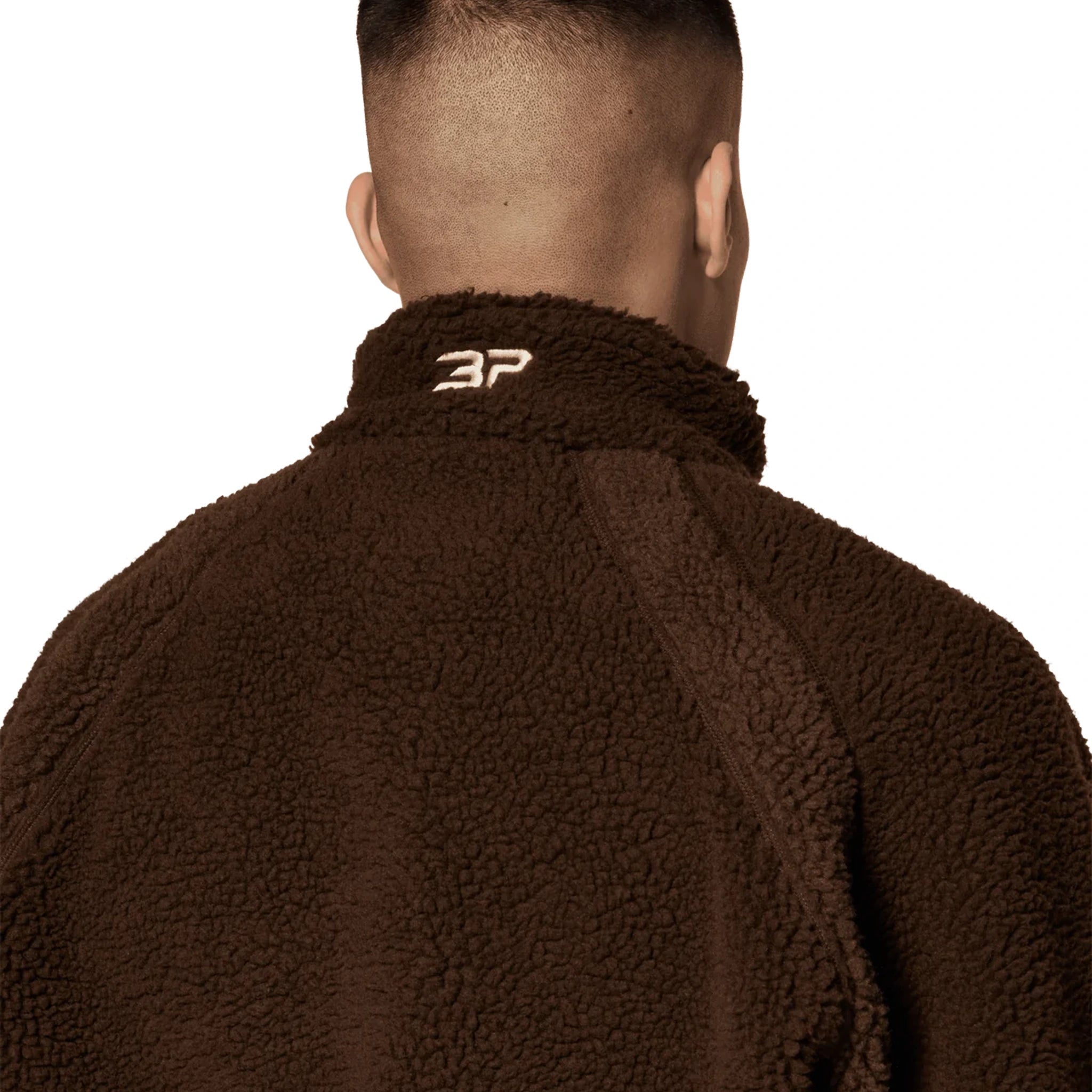 Broken Planet Mocha Polar Fleece Jacket - Soft & Warm Winter Outerwear for Men & Women - Perfect for Hiking, Camping & Outdoor Activities