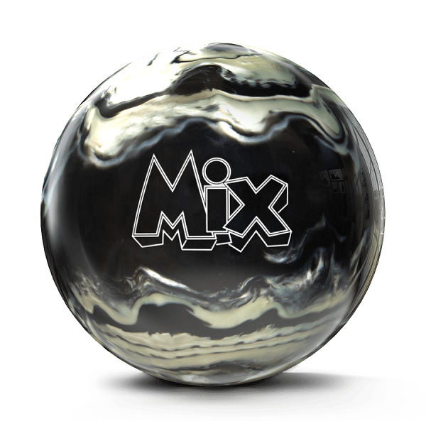 Storm Mix Bowling Ball - Black/Silver | High Performance Reactive Resin | Perfect for League Play & Tournament Competition