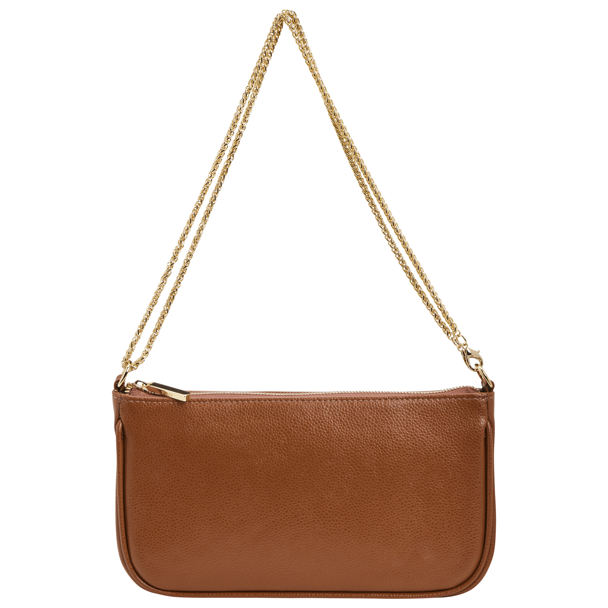 Gaia MIRUM® Vegan Leather Shoulder Bag for Women - Eco-Friendly Brown Crossbody Purse | Perfect for Work, Travel & Everyday Use