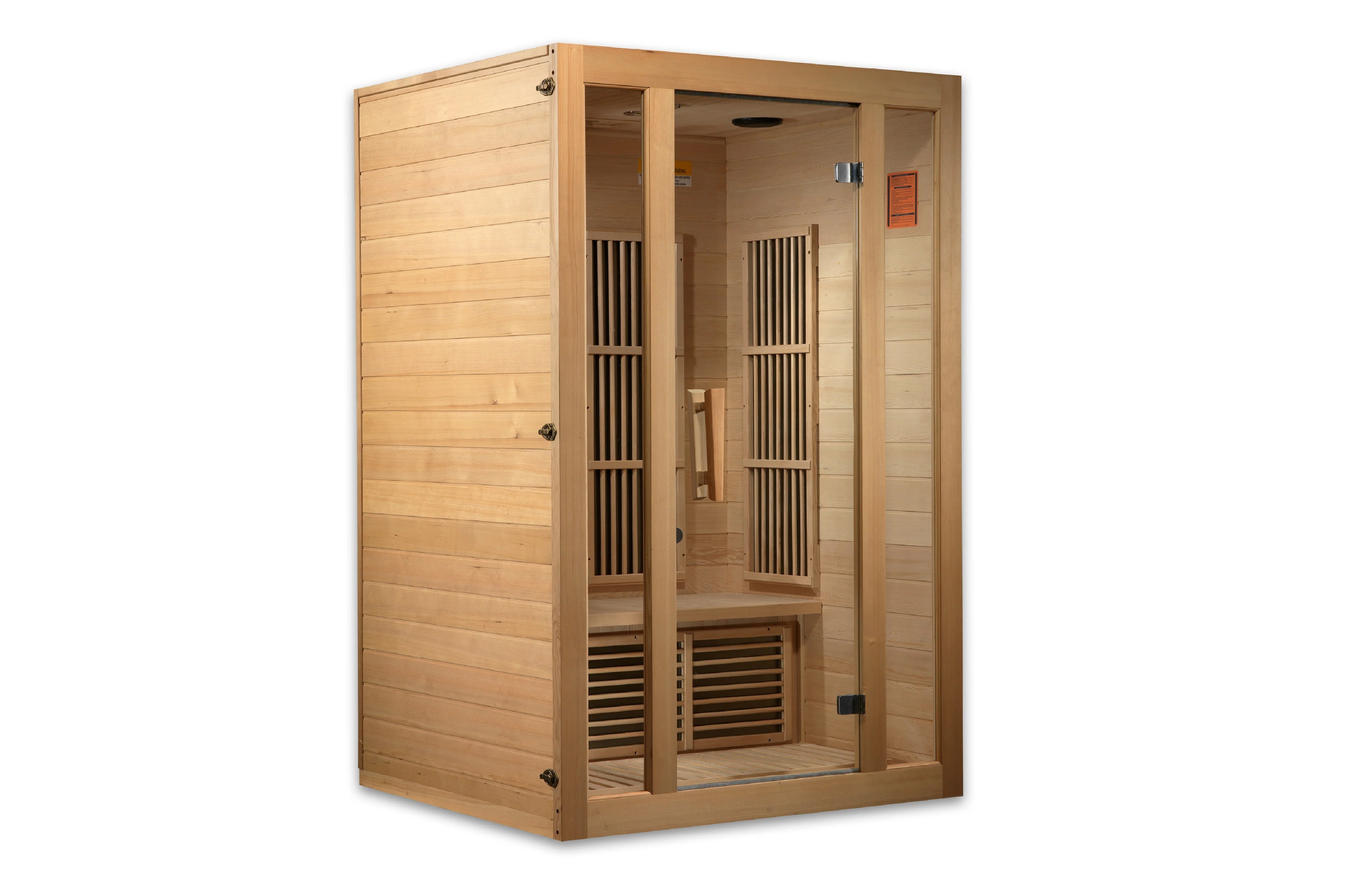 Maxxus Seattle 2 Person Low EMF FAR Infrared Sauna for Home Spa Relaxation & Detox - Perfect for Small Spaces & Wellness Retreats (Summer Sale)