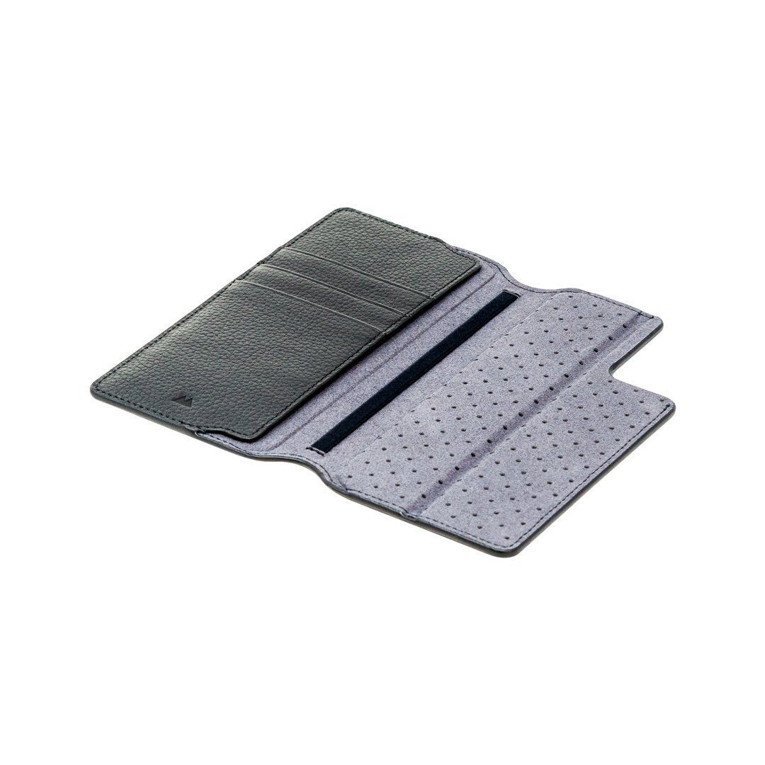Flip Wallet with Stand - RFID Blocking Slim Minimalist Leather Wallet for Men & Women | Limitless 3.0 | Perfect for Travel, Business & Everyday Use