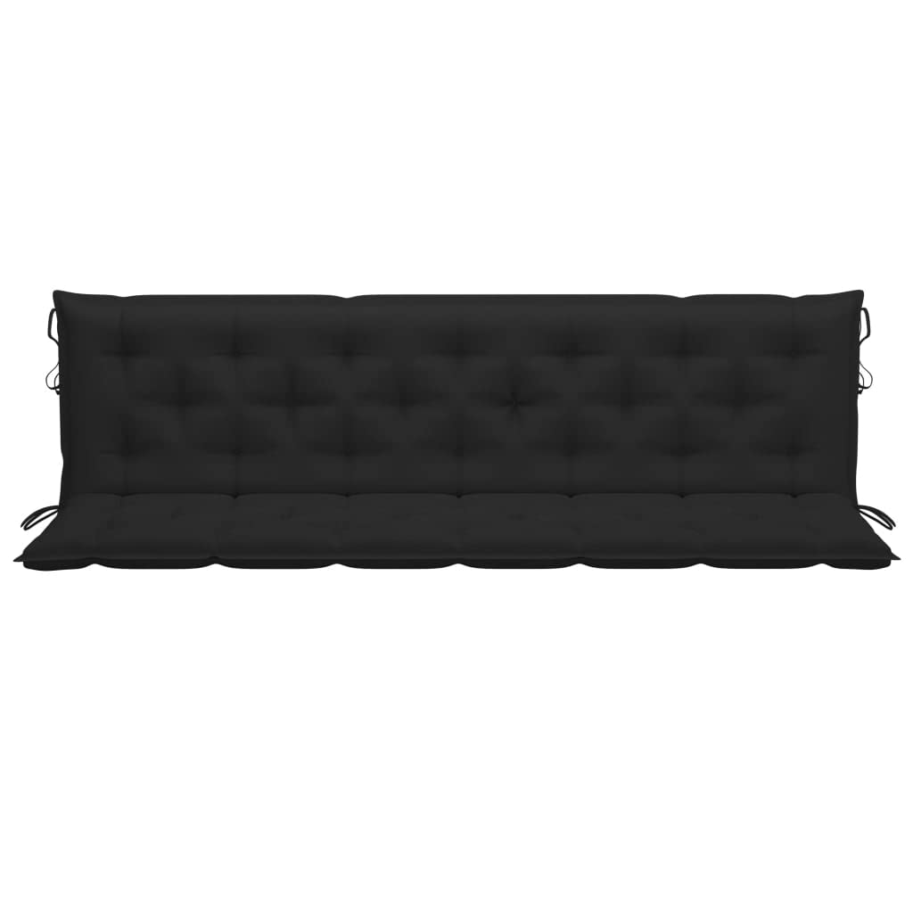 TOPINCN Swing Chair Cushion - Black Outdoor & Indoor Seat Cushion for Porch, Patio, Garden - Comfortable & Durable Home Decor Accessory