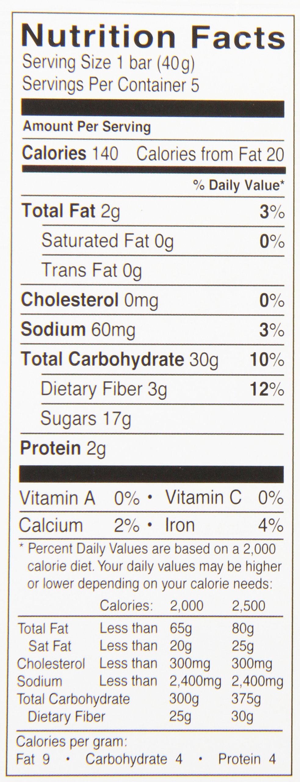 Glutino Gluten Free Blueberry Breakfast Bars - 5 Pack for Healthy Snacking