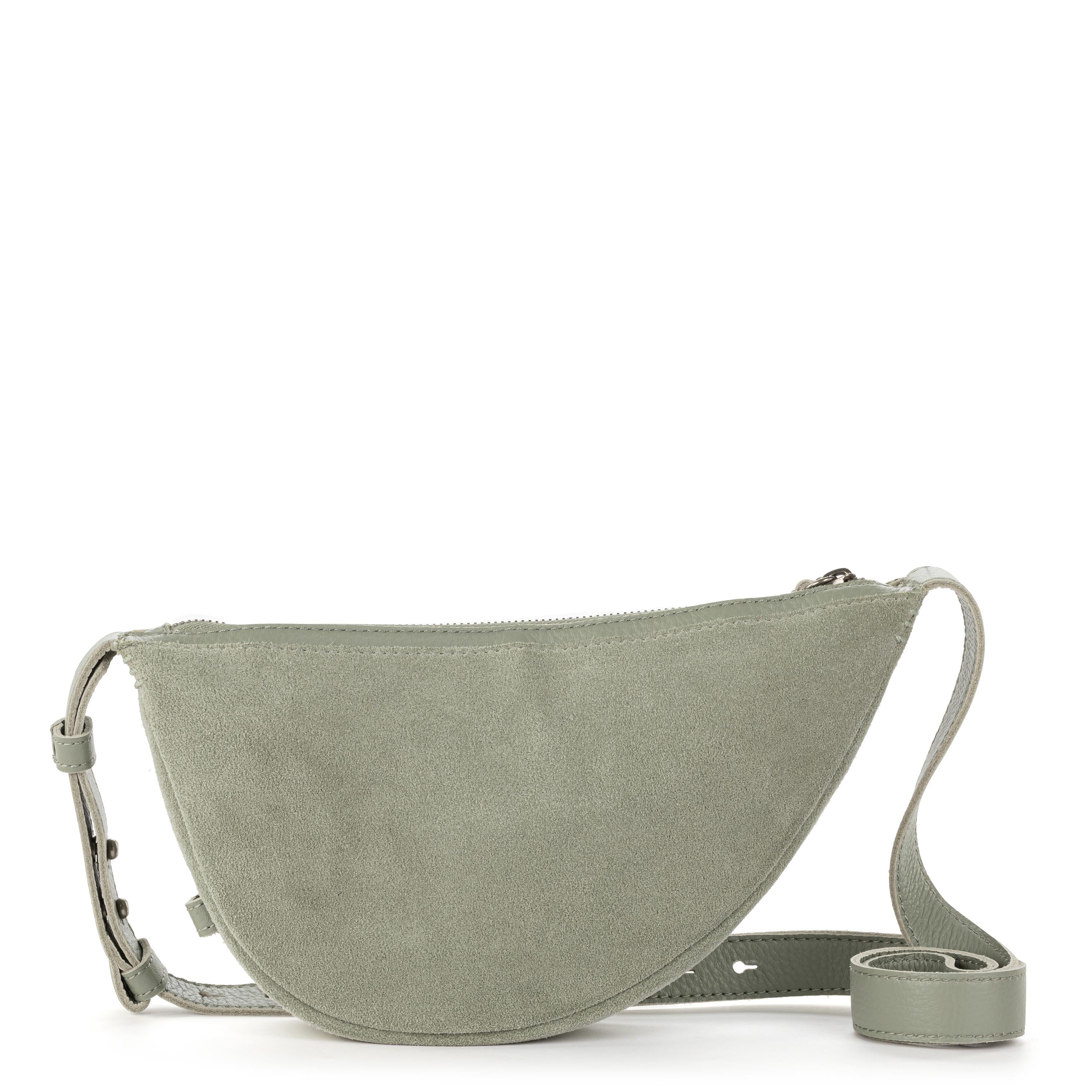 Premium Leather Tess Sling Bag in Meadow Suede - Stylish Crossbody Purse for Women, Perfect for Everyday Use, Travel & Date Nights