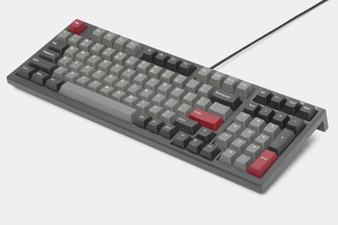 KPREPUBLIC Flesports FL980 Mechanical Gaming Keyboard - Full RGB Backlit, Hot Swappable Box Brown Switches, PBT Doubleshot Keycaps - Perfect for PC Gaming, Typing & Office Work