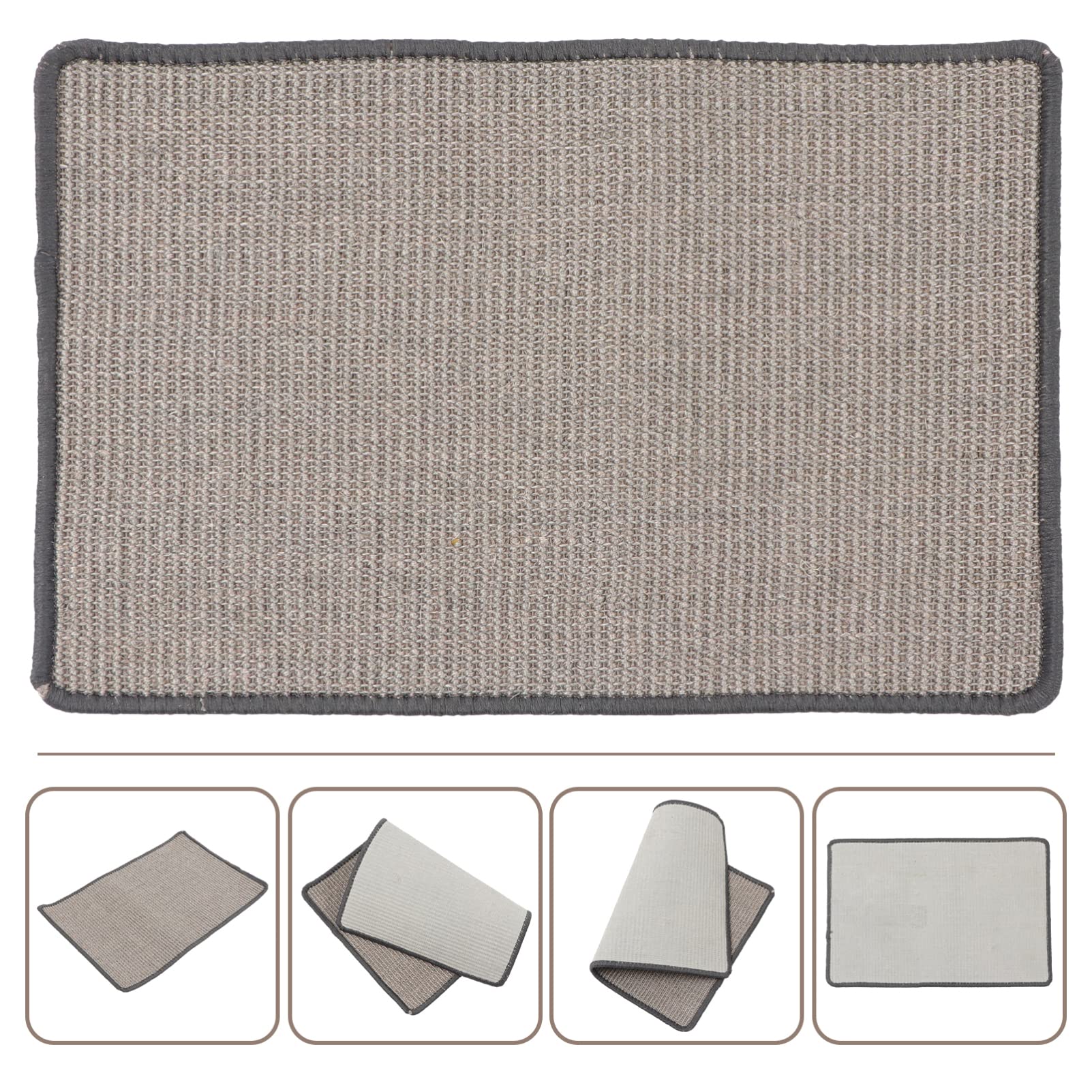 Natural Sisal Cat Scratching Mat - Sofa Protector for Home & Office