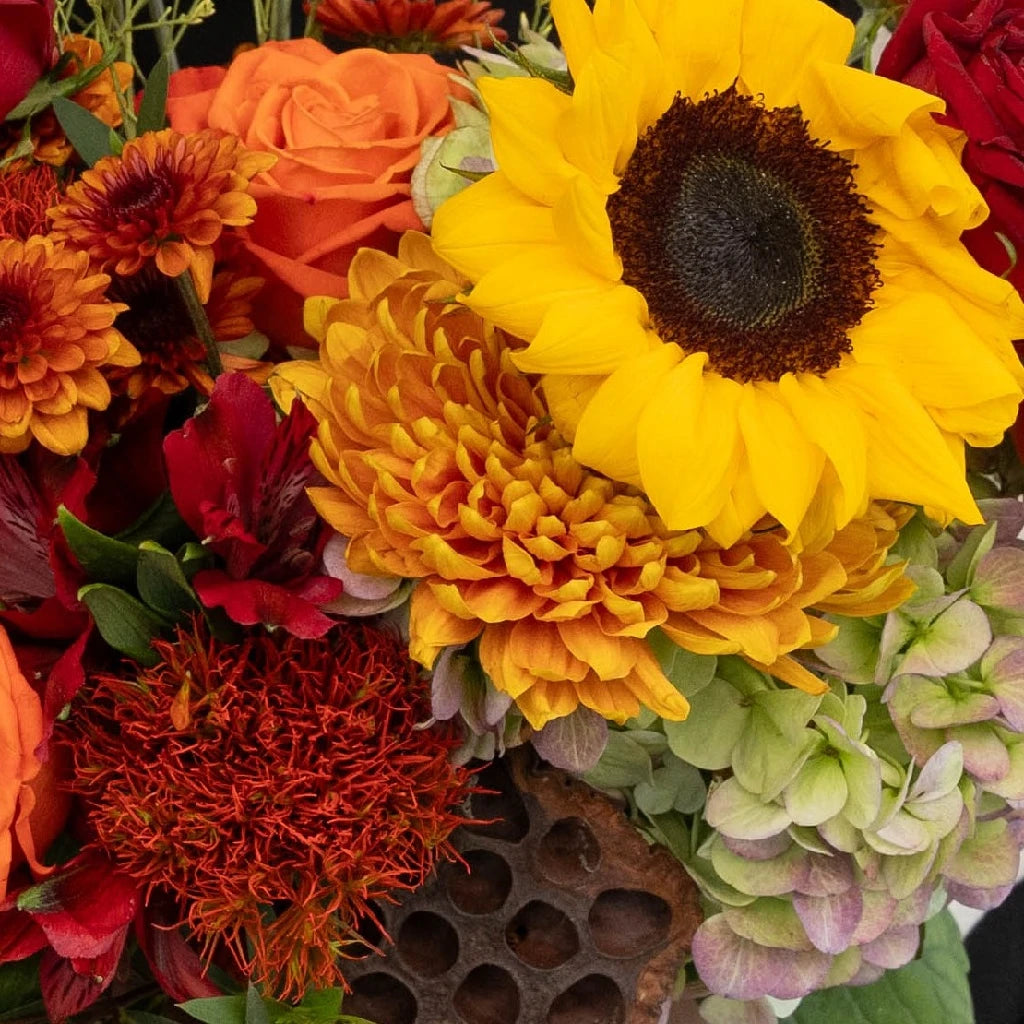 Autumn Dream DIY Flower Kit - Premium Artificial Floral Arrangement Set for Home Decor, Wedding, Party & Fall Centerpieces | Easy DIY Craft for Seasonal Decorations