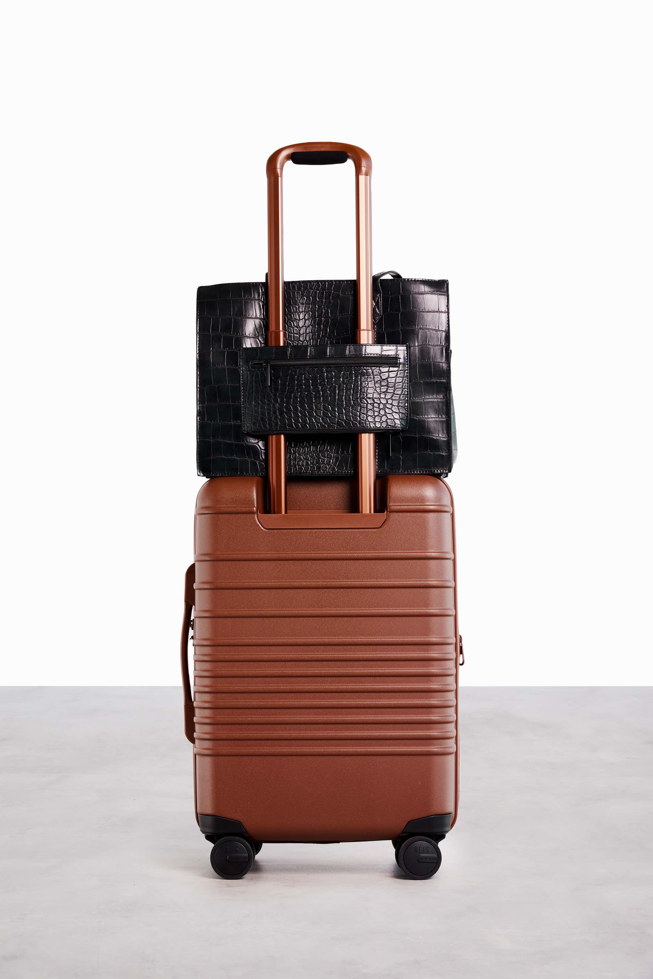 Premium Maple Wood Carry On Roller Luggage - Lightweight & Durable Suitcase for Travel, Business Trips & Weekend Getaways