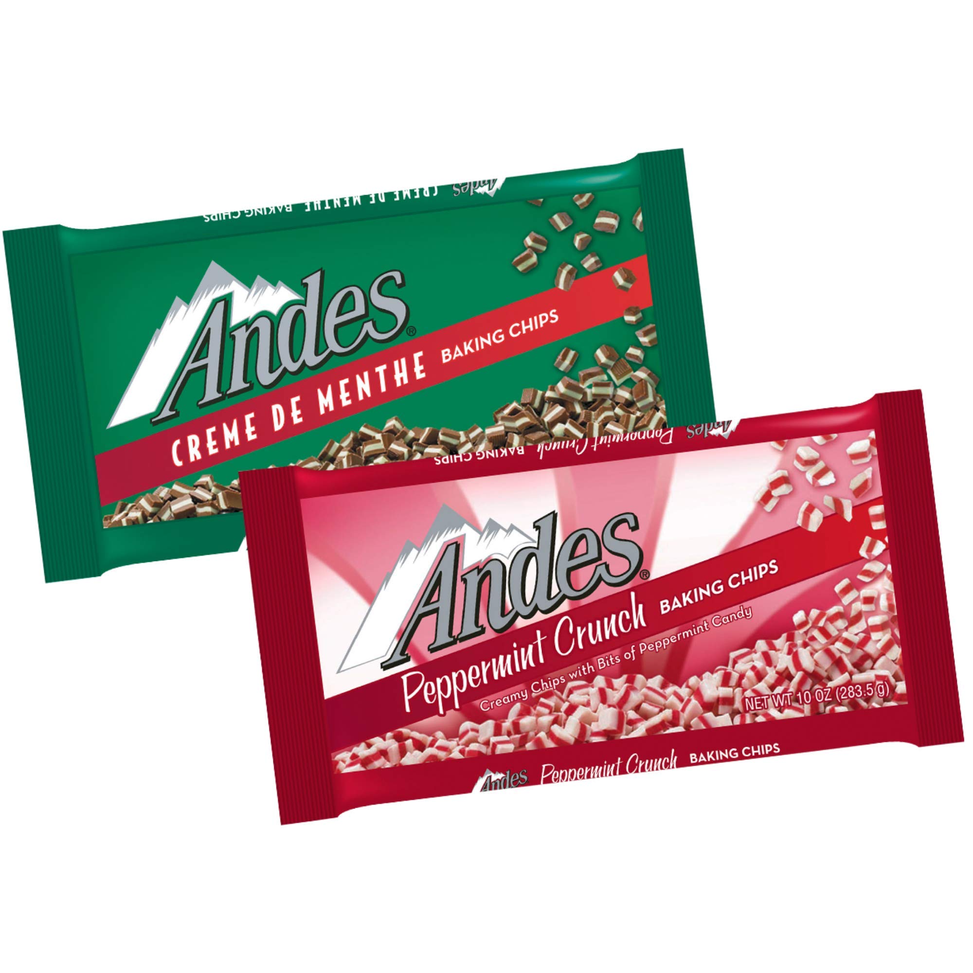 Andes Creme de Menthe Baking Chips - Peppermint Crunch Baking Chips for Cookies, Brownies & Desserts - Perfect for Holiday Baking & Party Treats