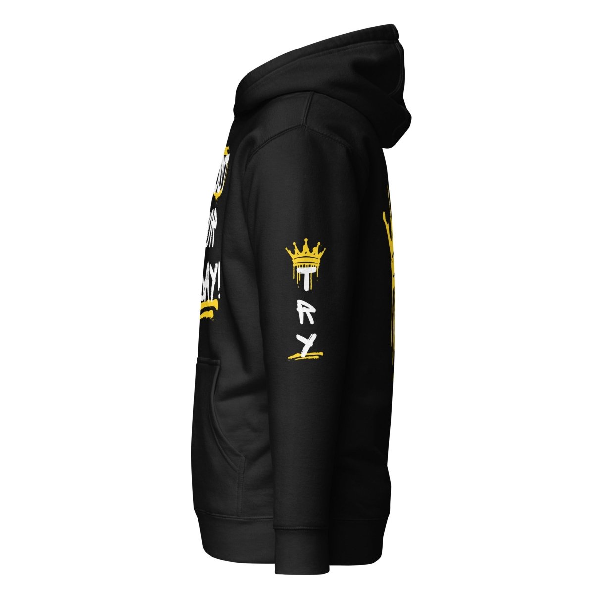 Urban Reign Premium Hoodie 'Just for Today' & Crown Series - Stylish Comfort for Streetwear, Casual Outfits & Everyday Wear