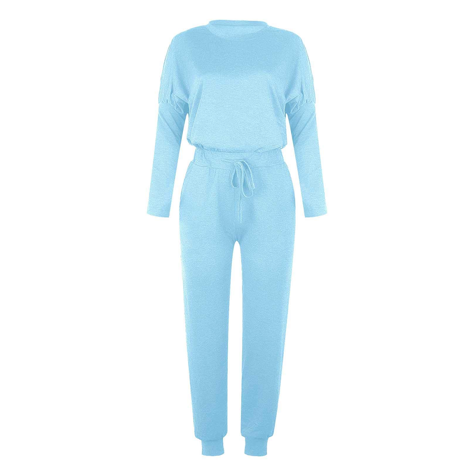 Women's Lounge Sets - Soft & Stylish Sweatsuits & Jogger Outfits | 2-Piece Long Sleeve Tracksuit Pants Set | Trendy Fall 2024 Workout & Casual Wear | Perfect for Home, Gym, Running Errands & Relaxing