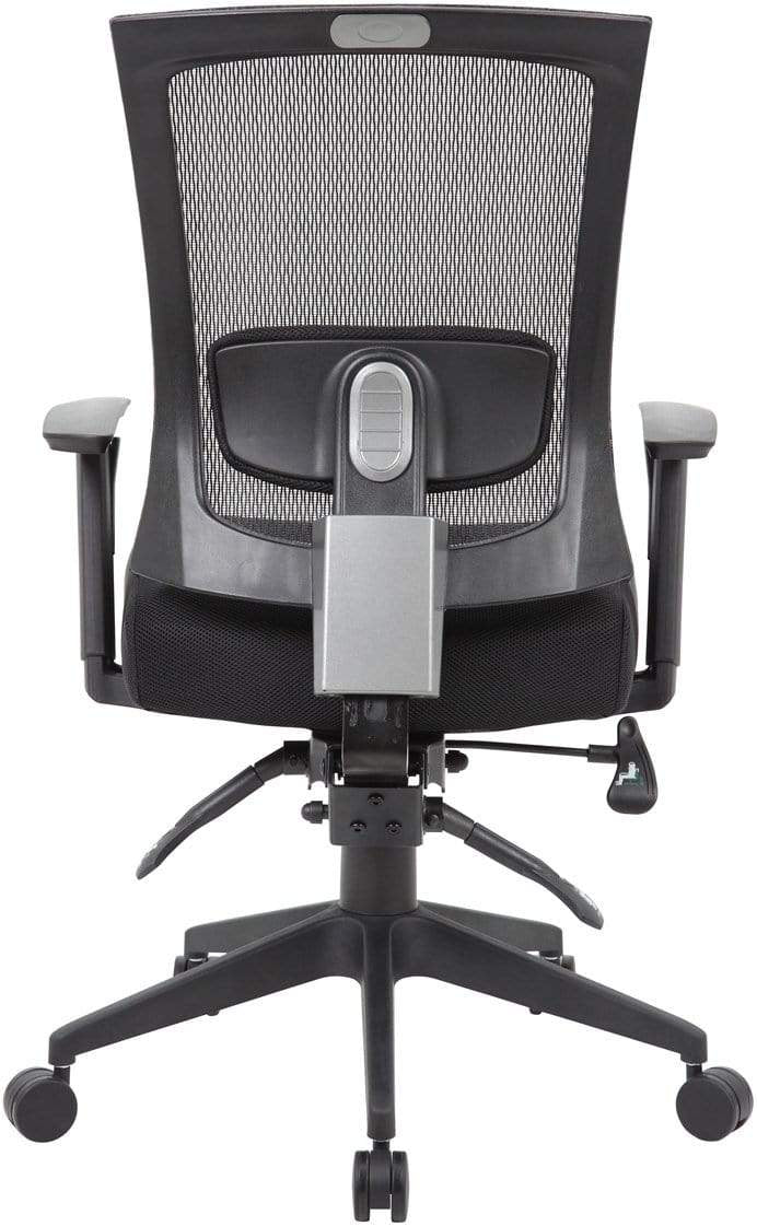 Boss Contract Mesh Back Task Chair [B6716 BK] - Ergonomic Office Chair for Home & Business Use - Comfortable Support for Long Hours of Work