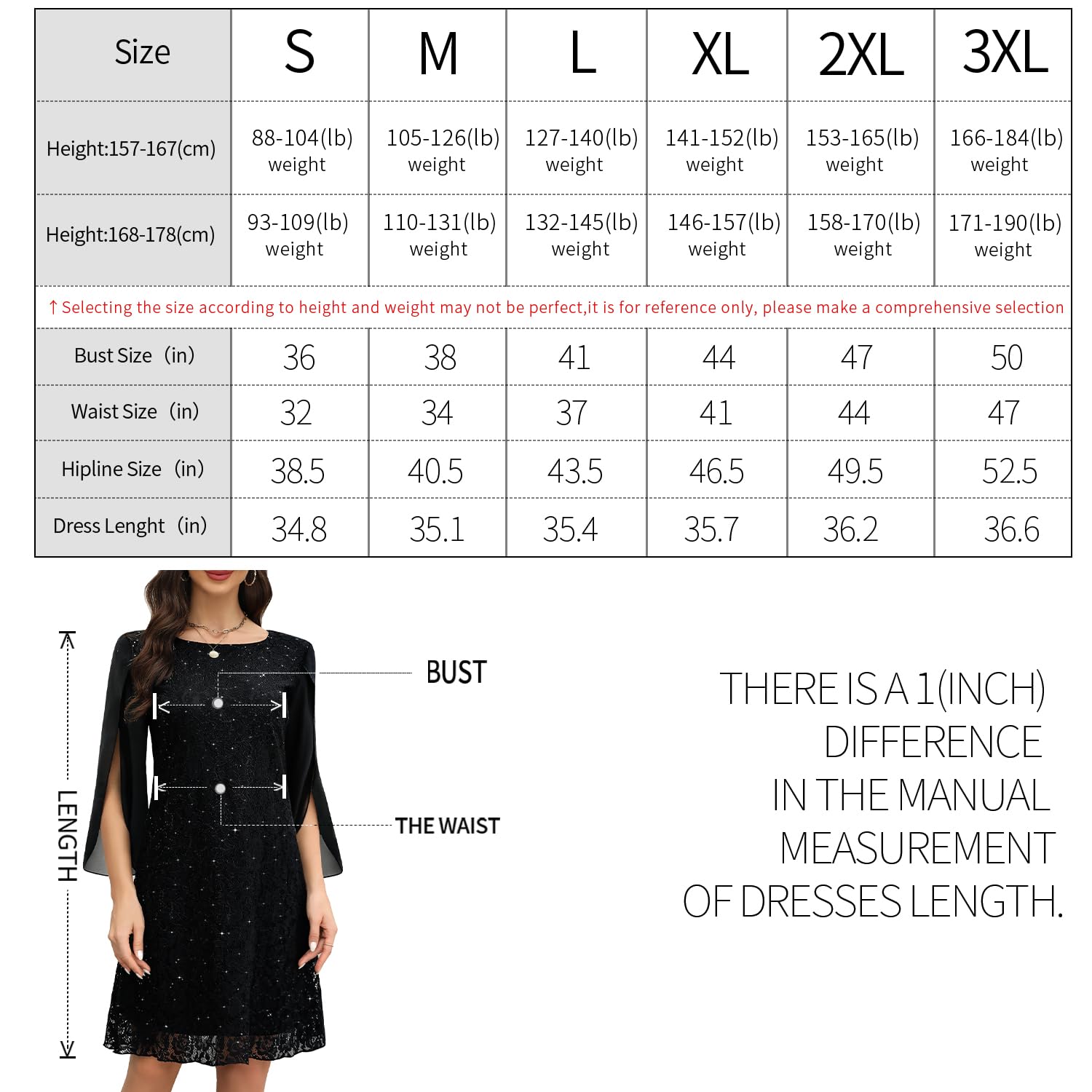 Elegant COOAN Women's Lace Sequin Cocktail Dress for Wedding Guest, Prom & Formal Events - Perfect for Evening Parties, Bridal Showers & Special Occasions