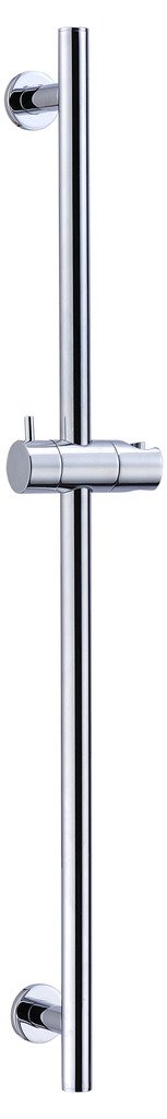 Kelica Solid Wall Mount Brass Hand Shower Slide Bar - Adjustable Chrome Shower Head Holder for Bathroom, Spa & Accessibility Needs