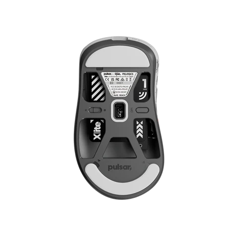 Pulsar Xlite v4 Mini Wireless Gaming Mouse - Quiccs Edition | Lightweight Ergonomic Design for FPS & Esports | Perfect for Competitive Gaming & Office Work