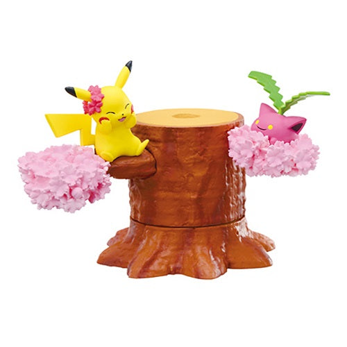 Pokemon Forest Vol. 4 Petal Dance Stackable Tree - 3 Inch Collectible Figure for Home Decor, Anime Display & Gift - Perfect for Pokemon Fans, Shelf Decorations and Themed Collections