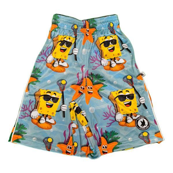 Boys Sponge Lax Shorts - Comfortable Athletic Shorts for Boys - Perfect for Lacrosse, Soccer & Casual Wear