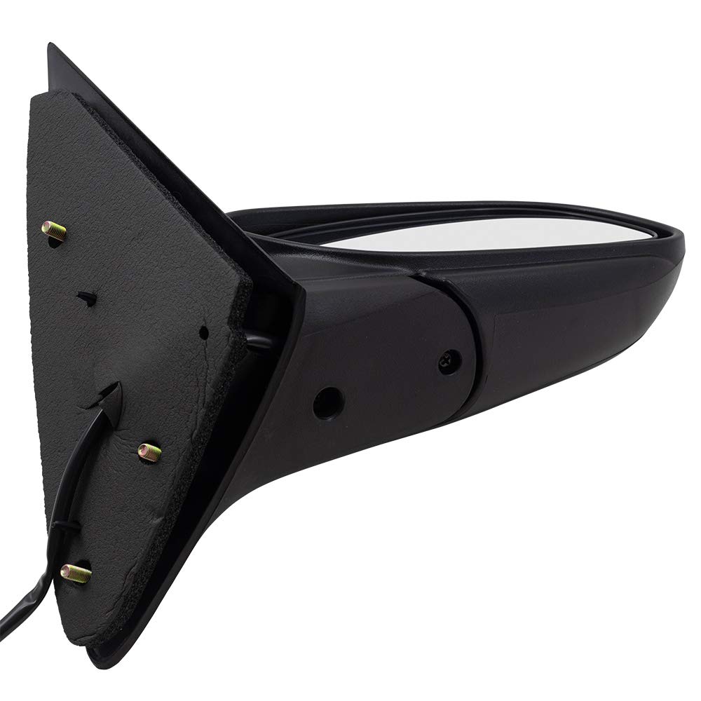 2009-2011 Ford Crown Victoria Passenger Side Power Mirror Replacement - Black Paint to Match, Non-Heated (Perfect for DIY Car Repairs & Mirror Upgrades)