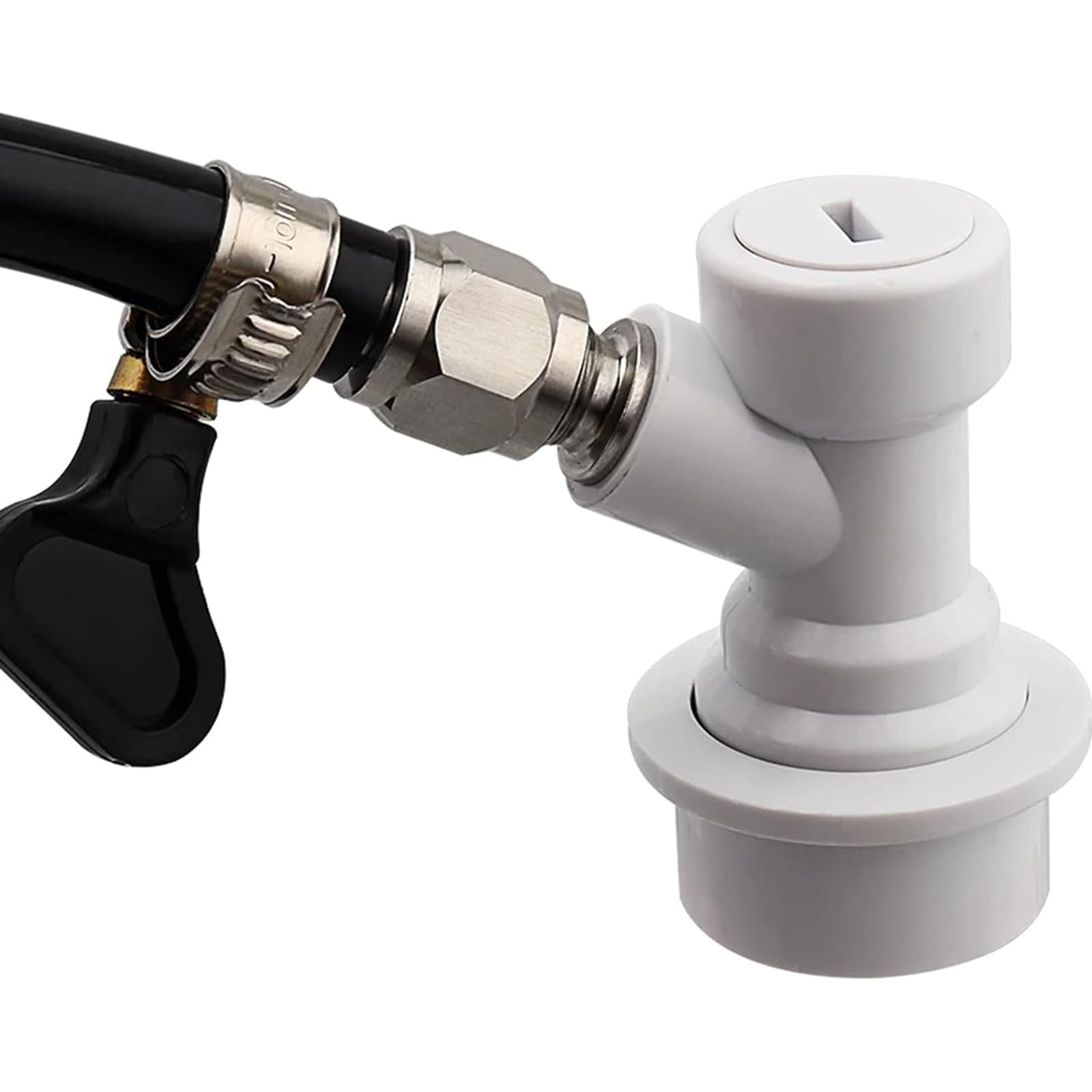 Home Brew Beer CO2 Regulator with Pressure Relief Valve, 5/16