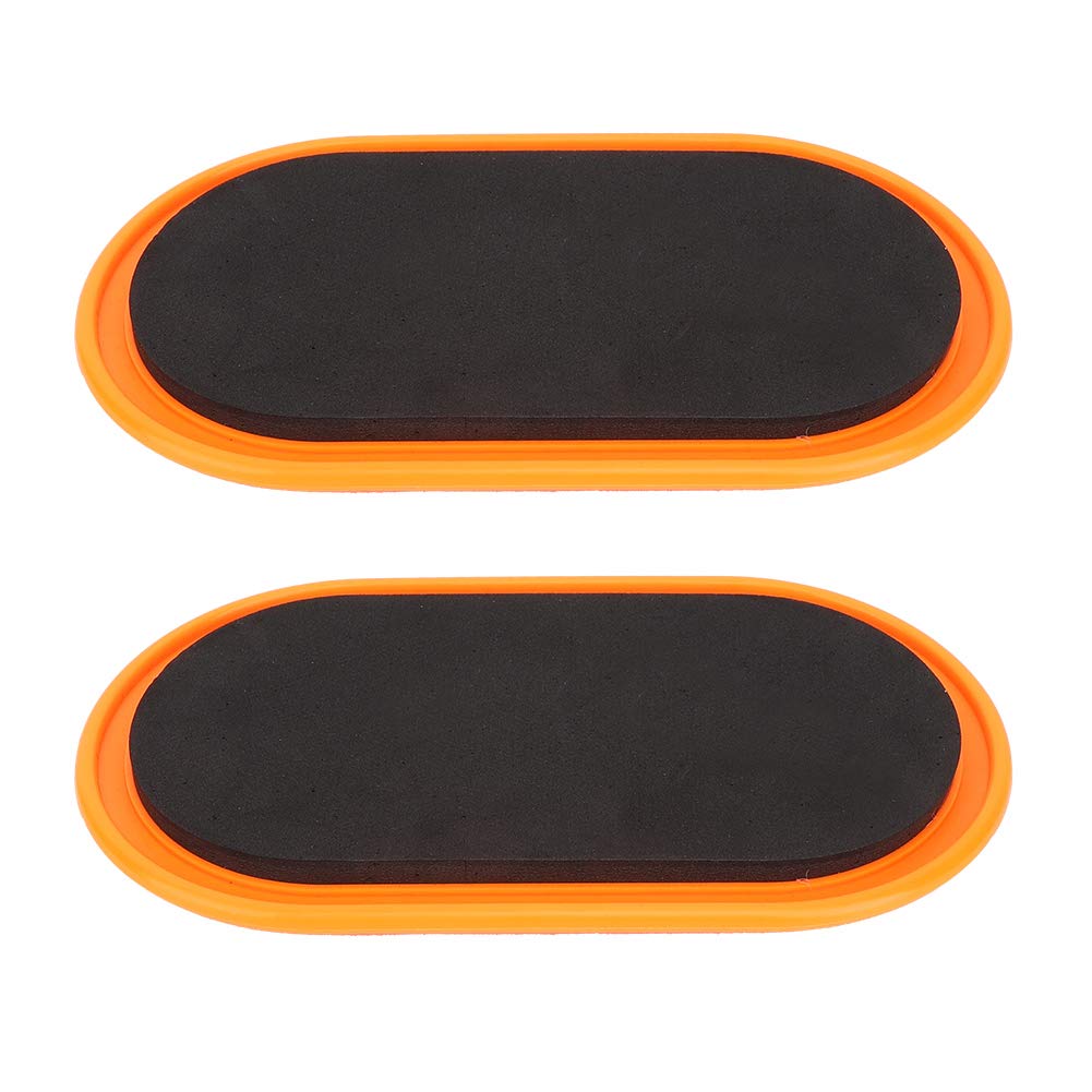 Shanbor Exercise Sliders - Core Workout Discs for Abs, Full Body Training - Home & Travel Fitness Equipment for Gliding Workouts, Yoga, Pilates & Strength Training