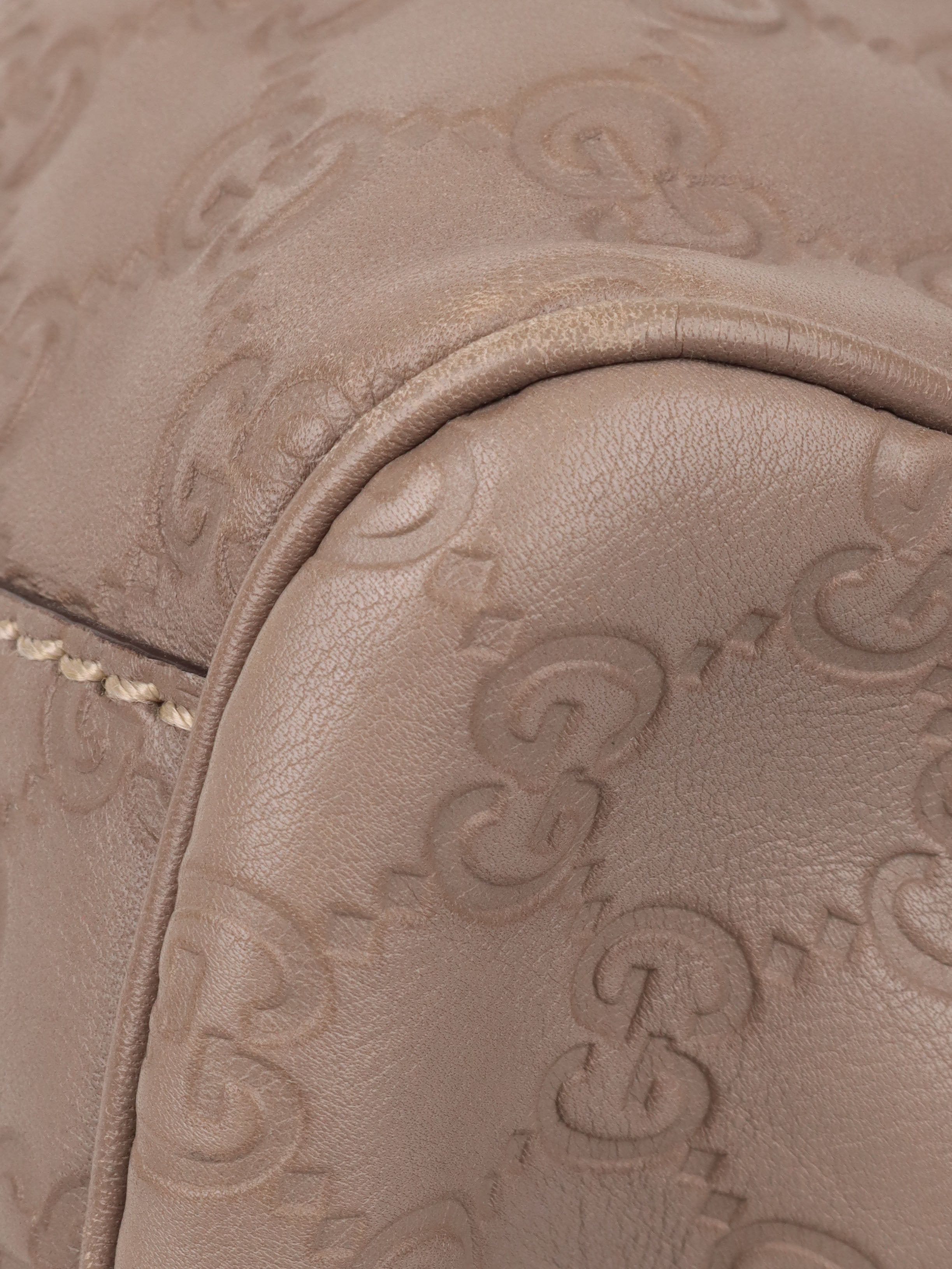 Gucci Grey Monogram Sukey Leather Tote Bag for Women - Luxury Designer Handbag for Work, Travel & Everyday Use