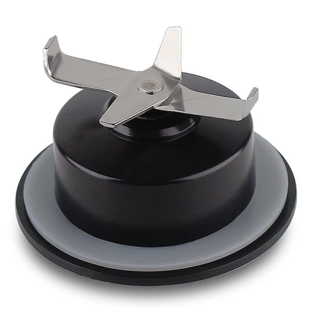 Black & Decker Blender Replacement Blade with 2 Gaskets - Compatible with BL1110BG, BL1120BG, BL1130SGM, BL1820SGM, BL1830SGM Models - Cross Blade for Smoothies, Shakes & Food Prep