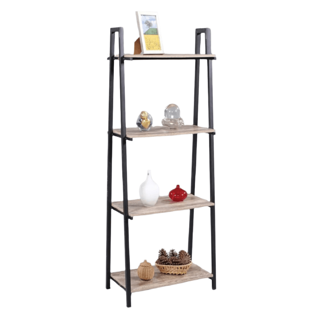 Fenwick Wooden Display Unit & Bookshelf - Modern Storage Shelf for Home Office, Living Room, Bedroom - Perfect for Organizing Books, Decor, and Collectibles