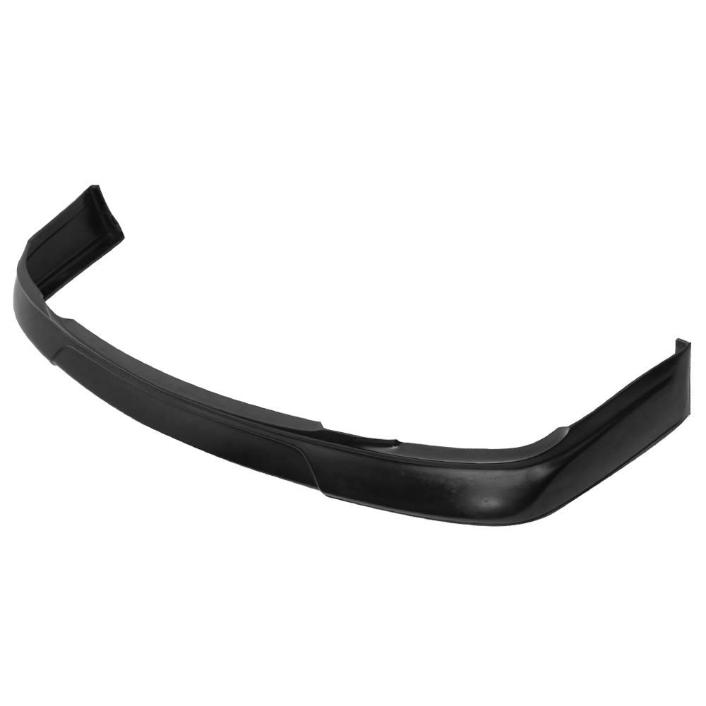 IKON MOTORSPORTS VIP Style PU Black Front Bumper Lip Spoiler Splitter for 2002-2003 Toyota Camry - Aggressive Styling Upgrade for Street Racing & Car Shows