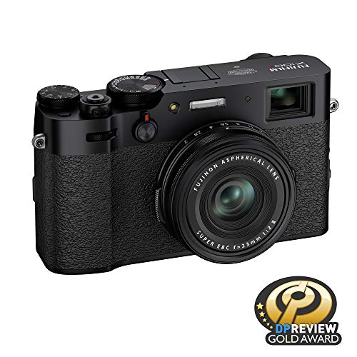 FUJIFILM X100V Digital Camera - 26.1MP APS-C Sensor, 23mm F2 Lens, 4K Video, Compact Travel & Street Photography Camera for Professionals & Enthusiasts | Perfect for Travel, Vlogging & Everyday Photography