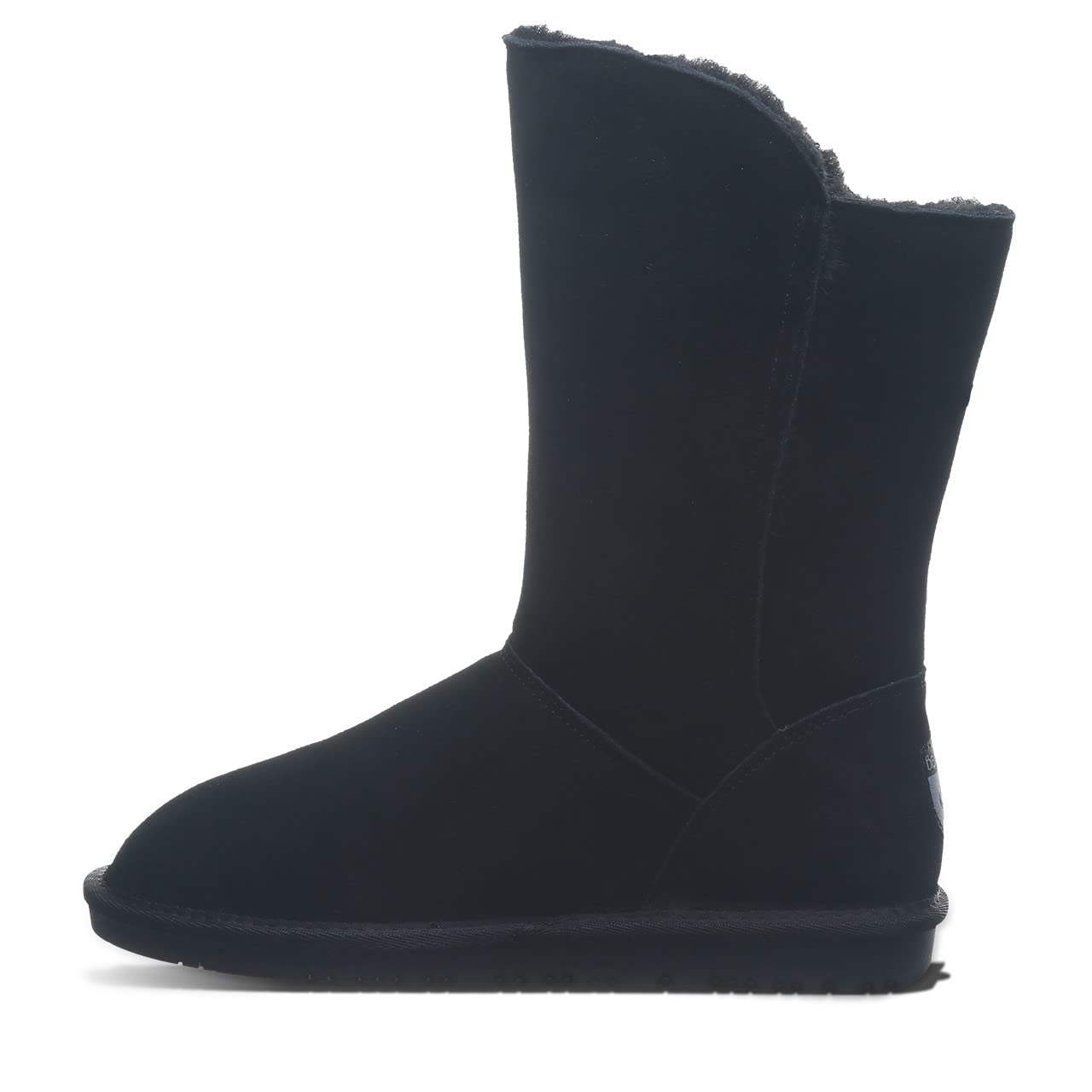 BEARPAW Women's Mabel Suede Slip-On Winter Boots - Comfortable & Warm Ankle Booties for Women in Multiple Colors | Perfect for Casual Outfits, Snow Days & Cozy Indoor Wear