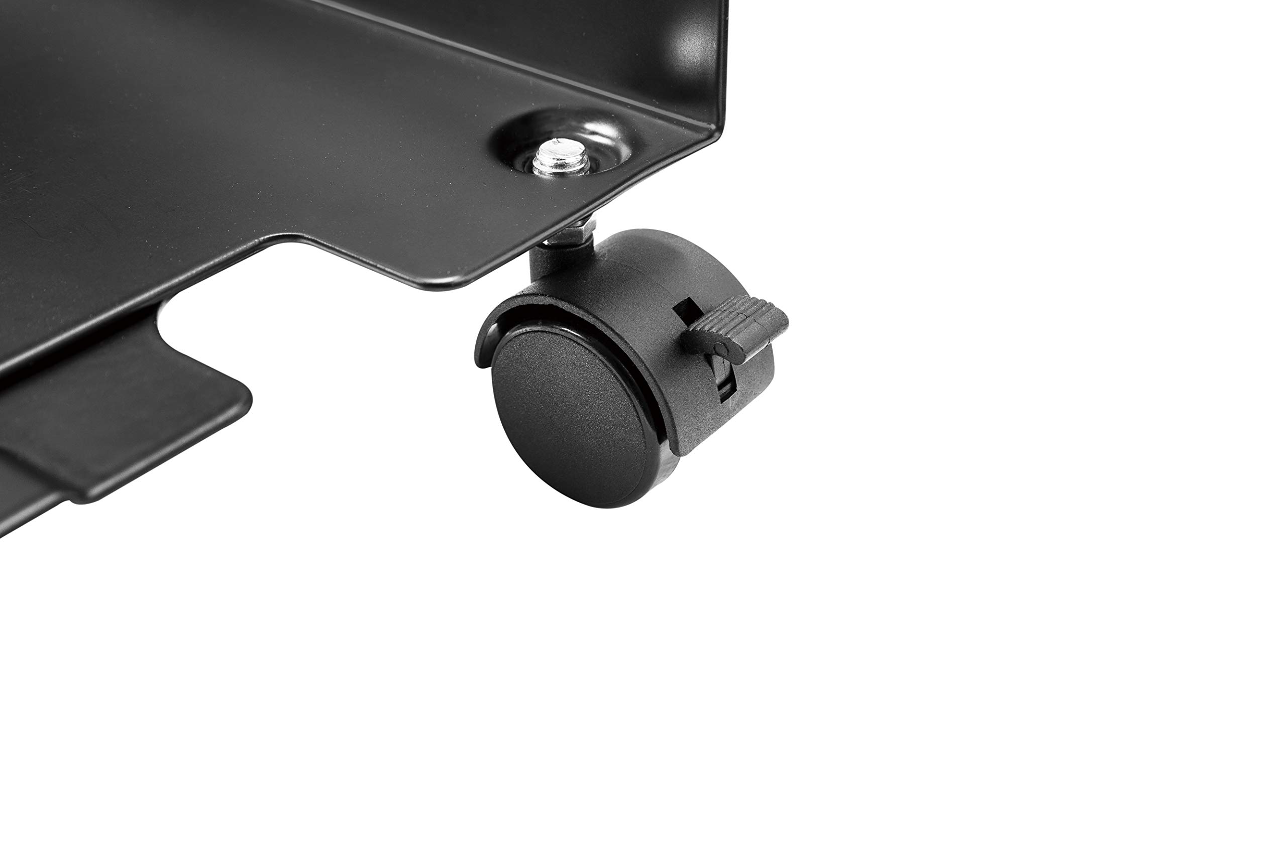 NewStar CPU-M100BLACK Universal Laptop Mount Stand - Adjustable for 12-21 cm Width PCs & Notebooks - Black - Perfect for Office, Home & Car Use