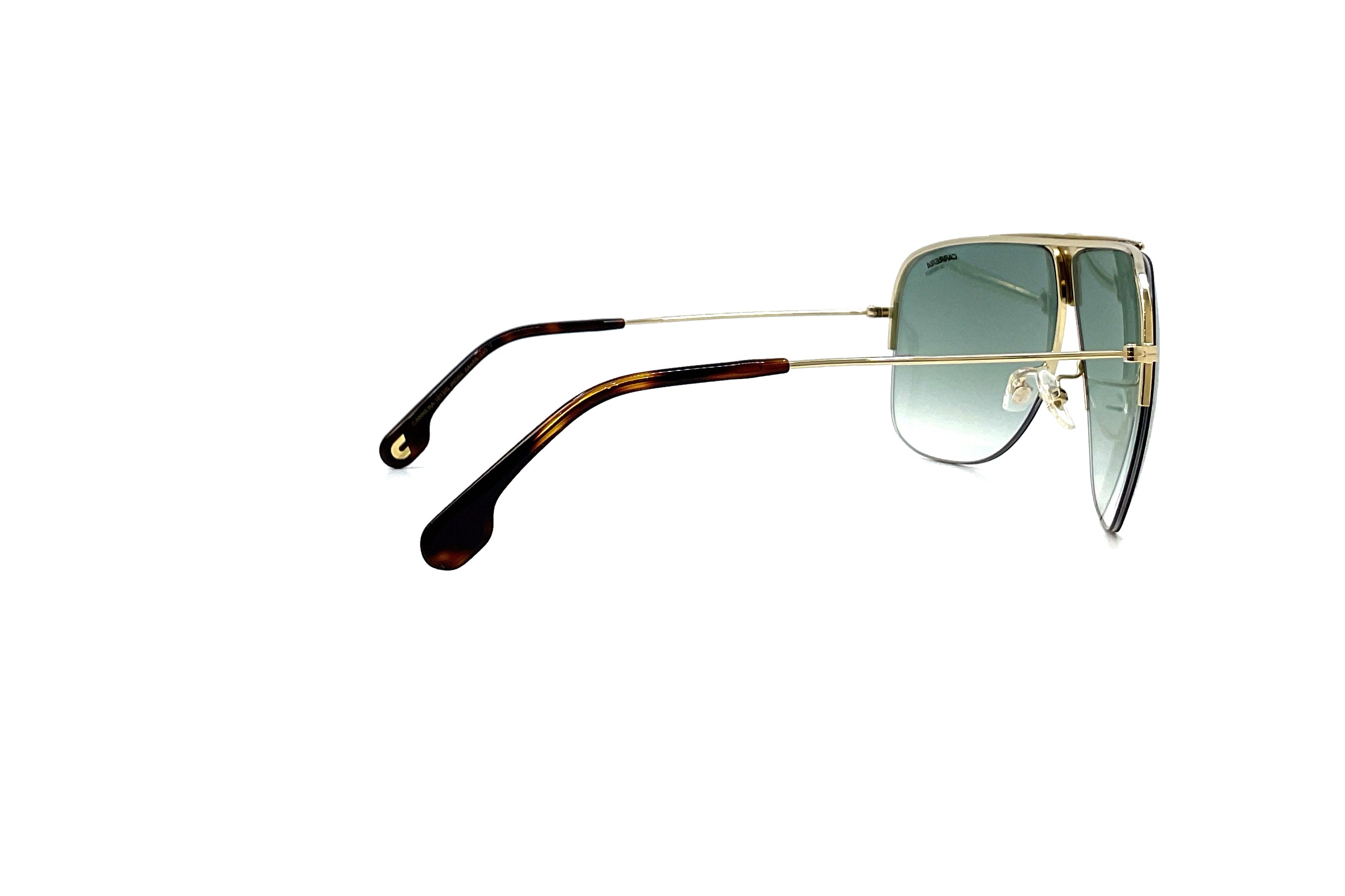 Carrera 1013/S Gold Sunglasses for Men & Women - Polarized UV Protection - Fashionable Aviator Style for Driving, Travel & Outdoor Activities