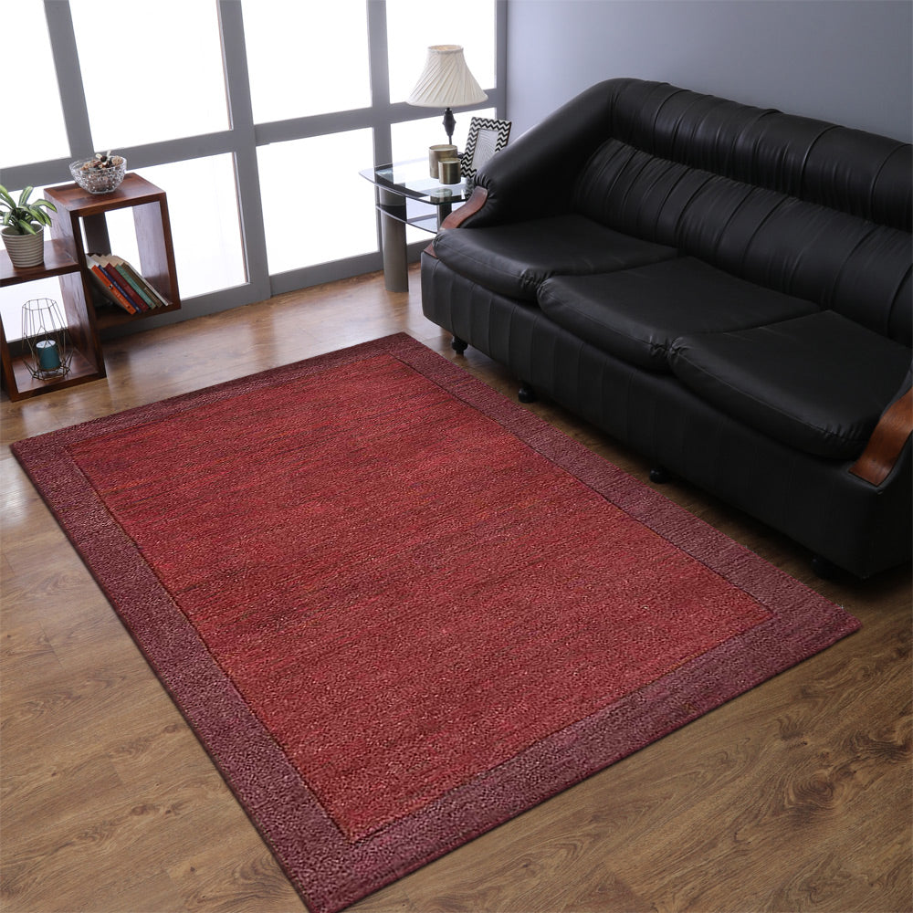 Hand Tufted Wool Rug - Soft & Durable Non-Slip Area Rug for Living Room, Bedroom, Nursery - Rotterdam Design Home Decor